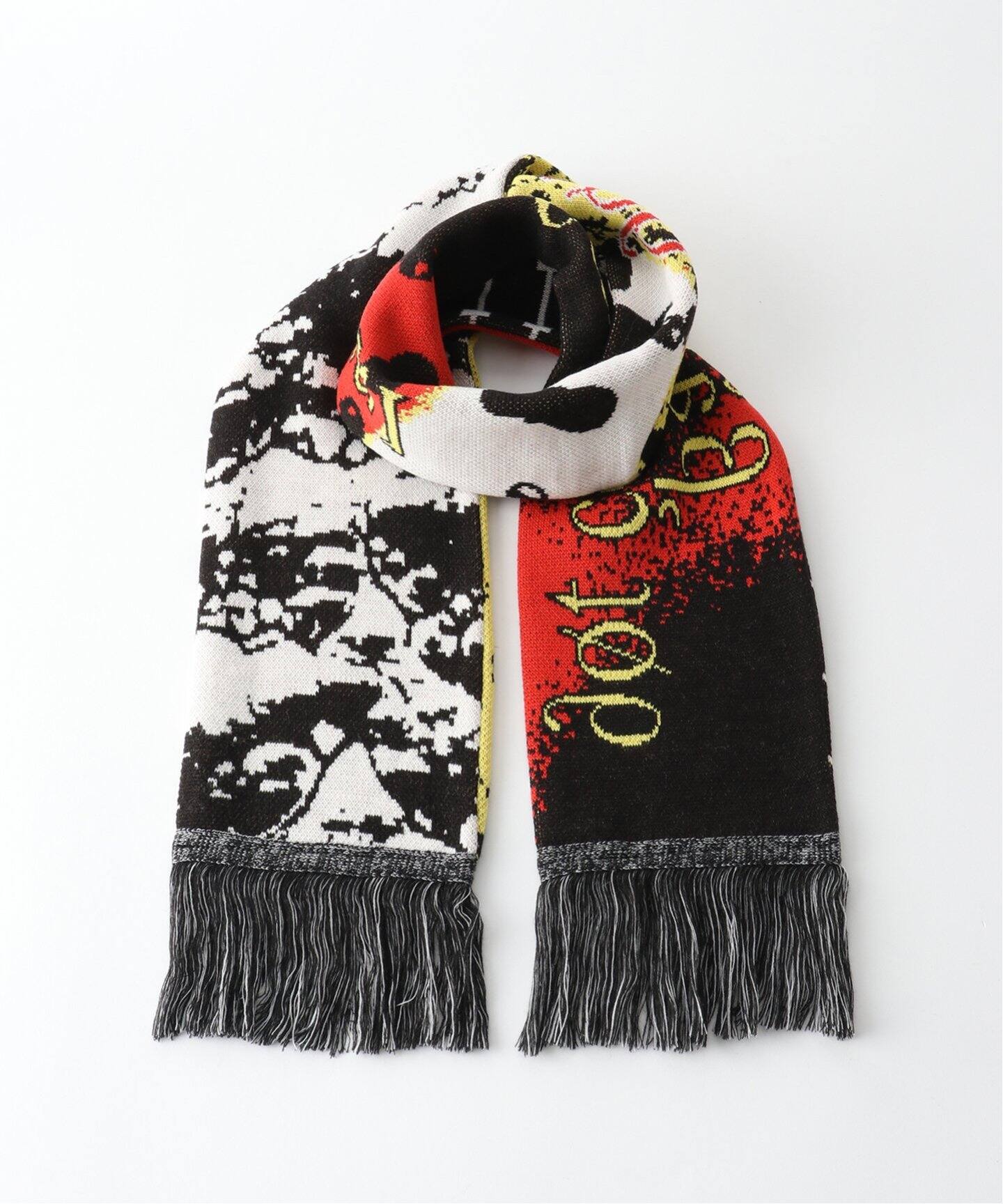 BAL / バル】JACQUARD KNIT SOCCER SCARF（マフラー）｜WISM（ウィズム 