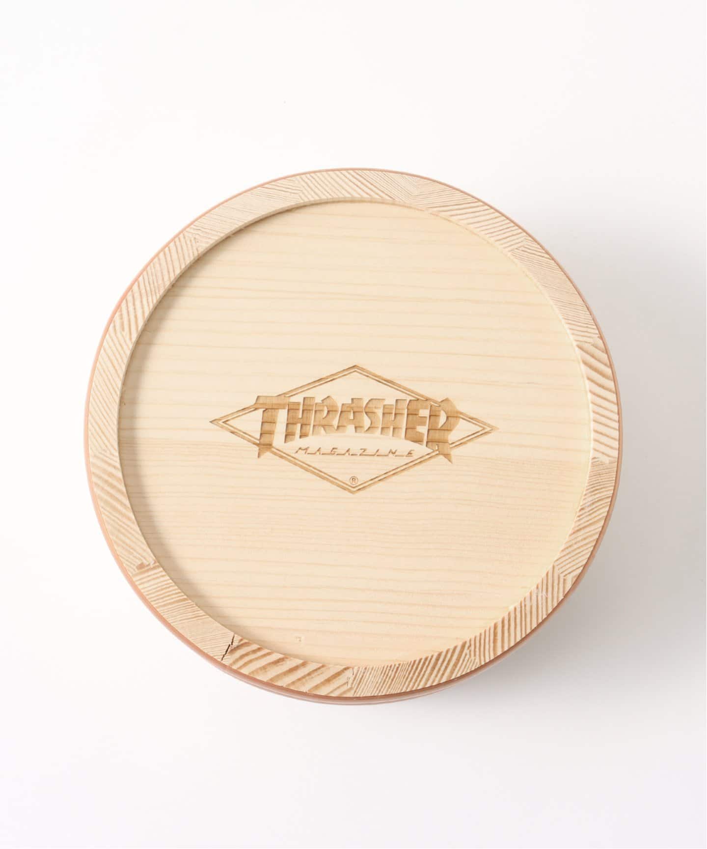 THRASHER / スラッシャー 木桶 × FUJI × LOGO（ランドリー／バス