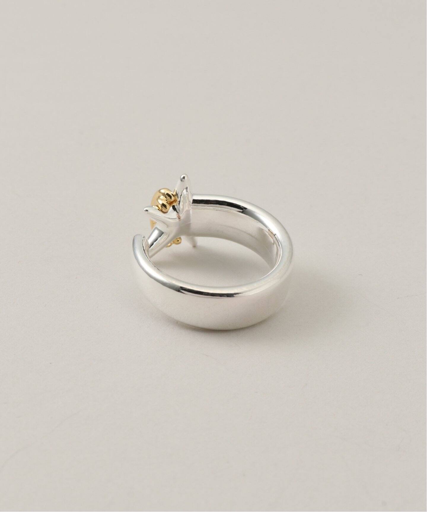 新品正規品 all blues coil リング シルバー（LAPUIS Coil Star リング  