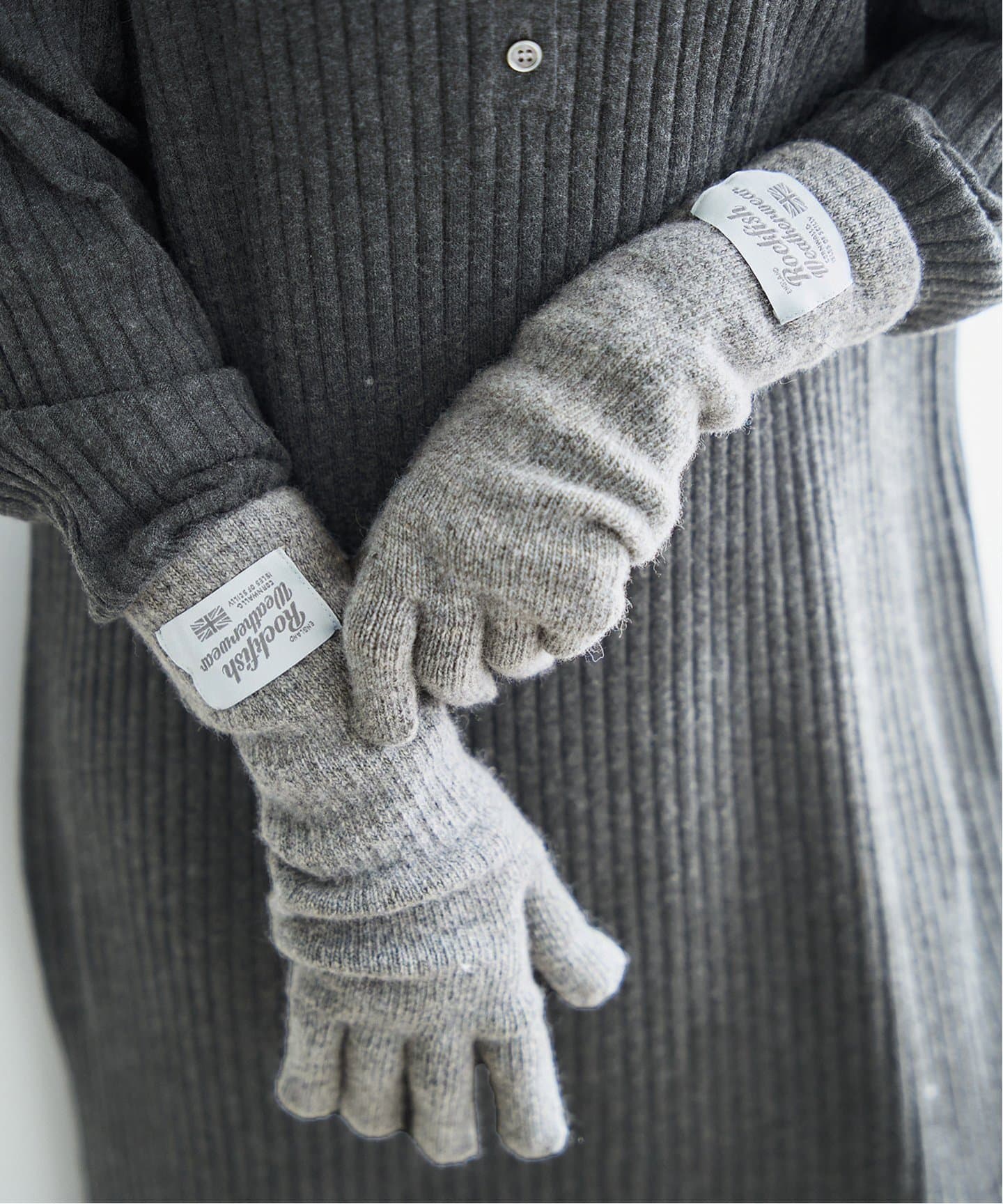公式特典付 Rockfish Weatherwear GROVE フラットシューズ ベロア