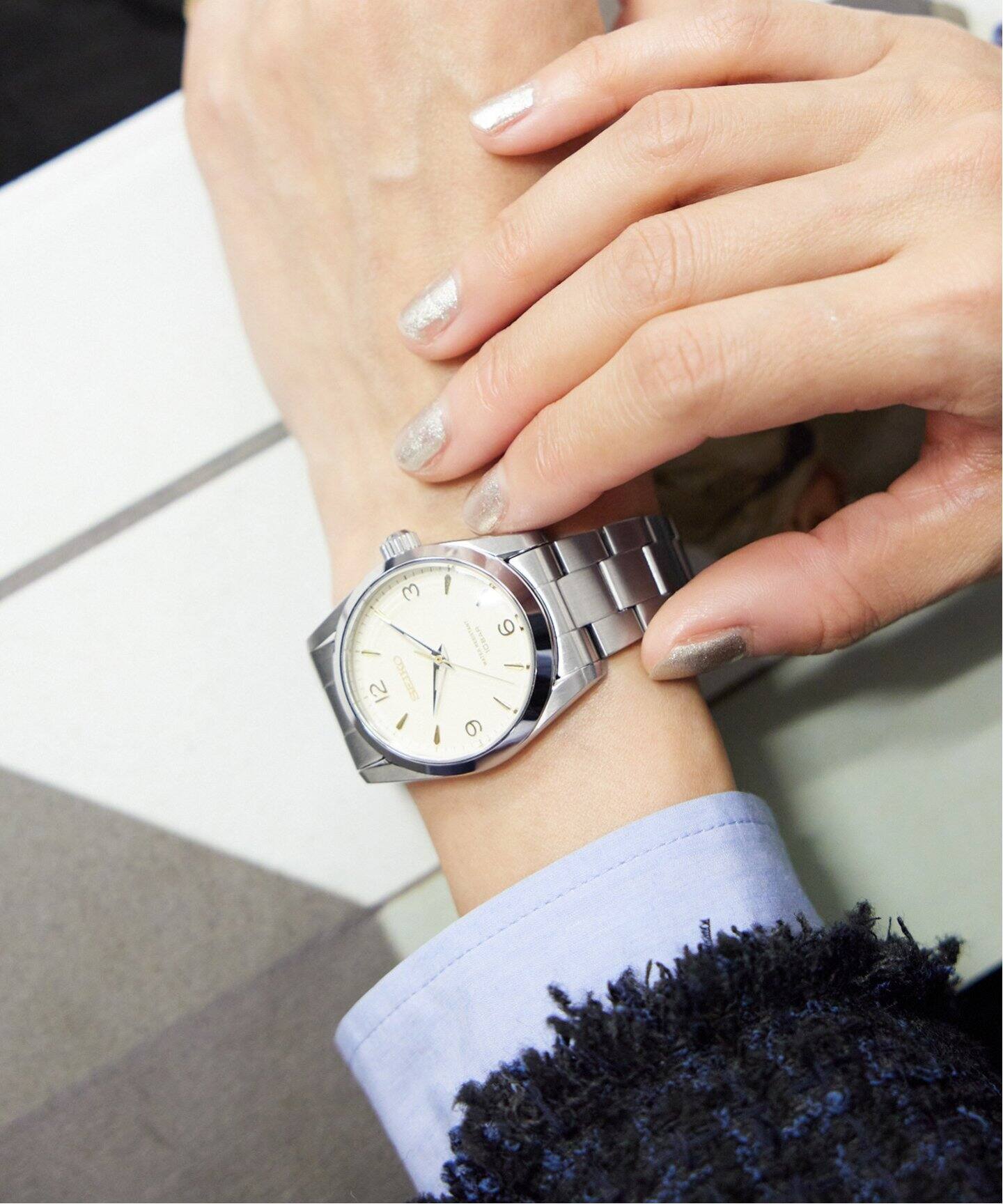 WEB限定/追加4》SEIKO Exclusive HIROB*IENA(ivory)（新品