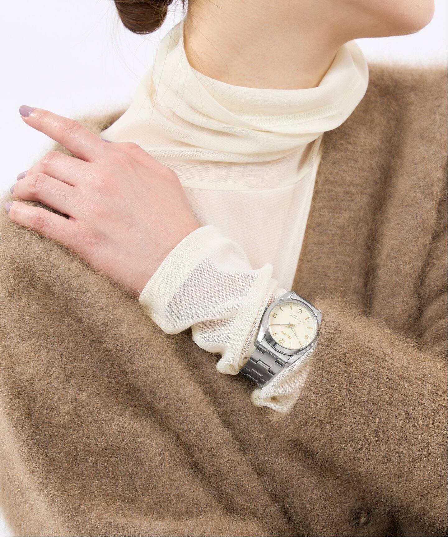 【美品】SEIKO Exclusive HIROB*IENA(ivory) WEB限定/追加4》SEIKO Exclusive HIROB*IENA(ivory)（新品