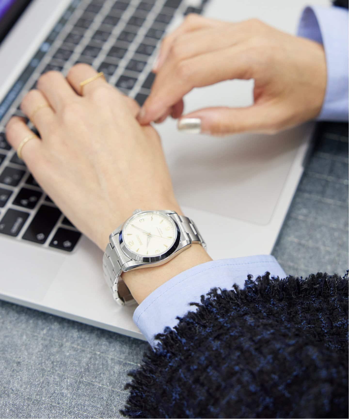 WEB限定/追加5》SEIKO Exclusive HIROB*IENA(ivory)（新品）｜IENA