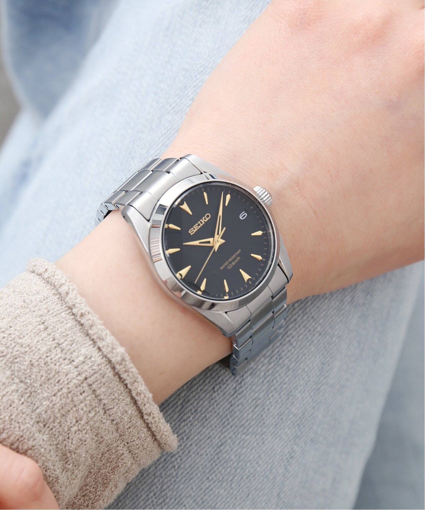 WEB限定/追加5予約》SEIKO Exclusive IENA*HIROB (Black)（新品 