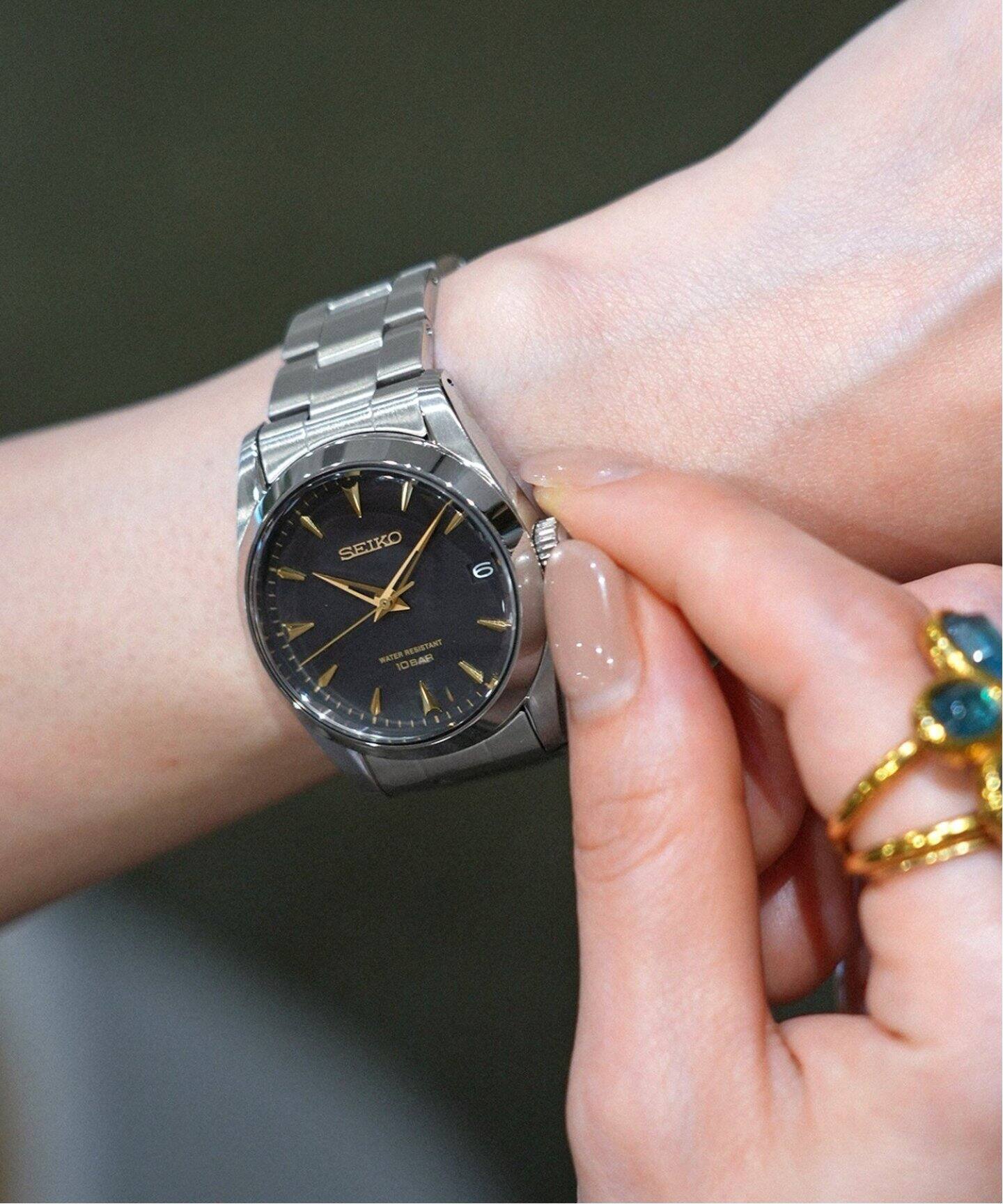 WEB限定/追加5予約》SEIKO Exclusive IENA*HIROB (Black)（新品 