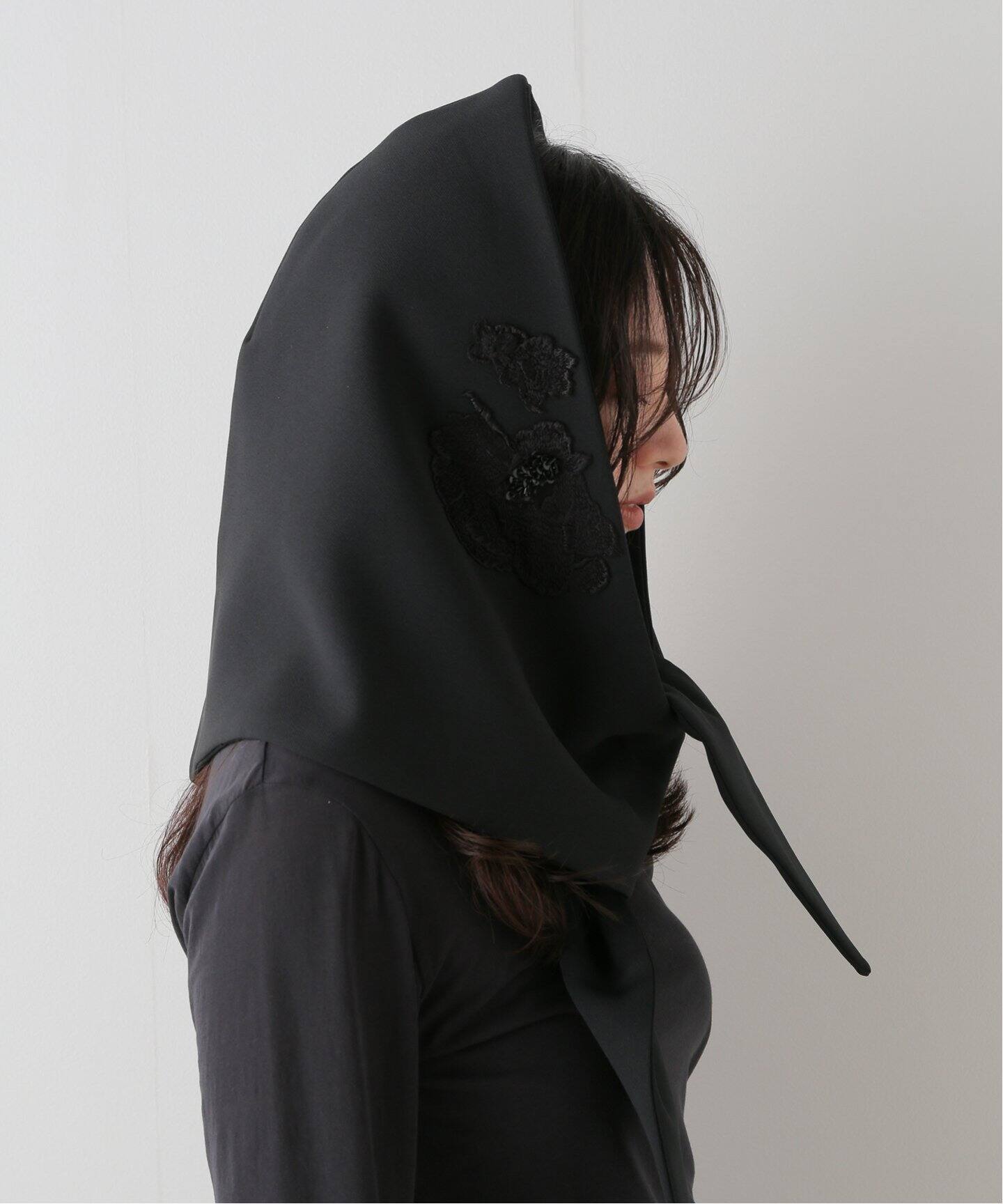MARGE/マージ Twill beading scarf スカーフ 1008-01 08-373（スカーフ 
