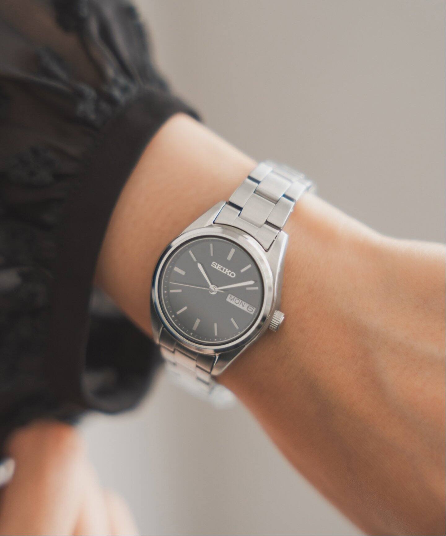 SEIKO/セイコー Exclusive IENAxHIROB 30mm Black【別注】（新品 