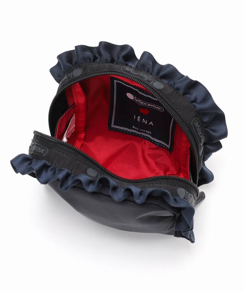 LeSportsac/レスポートサック × IENA EXPO別注 SQUARE COSMETIC(フリル 