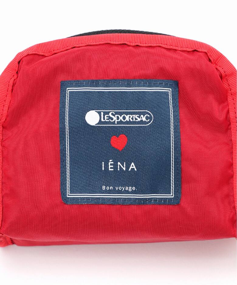 LeSportsac/レスポートサック × IENA EXPO別注 SQUARE COSMETIC(フリル 