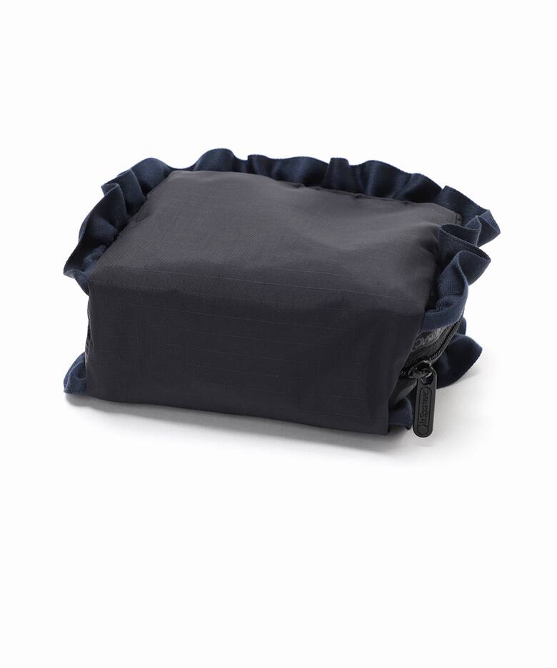 LeSportsac/レスポートサック × IENA EXPO別注 SQUARE COSMETIC(フリル 