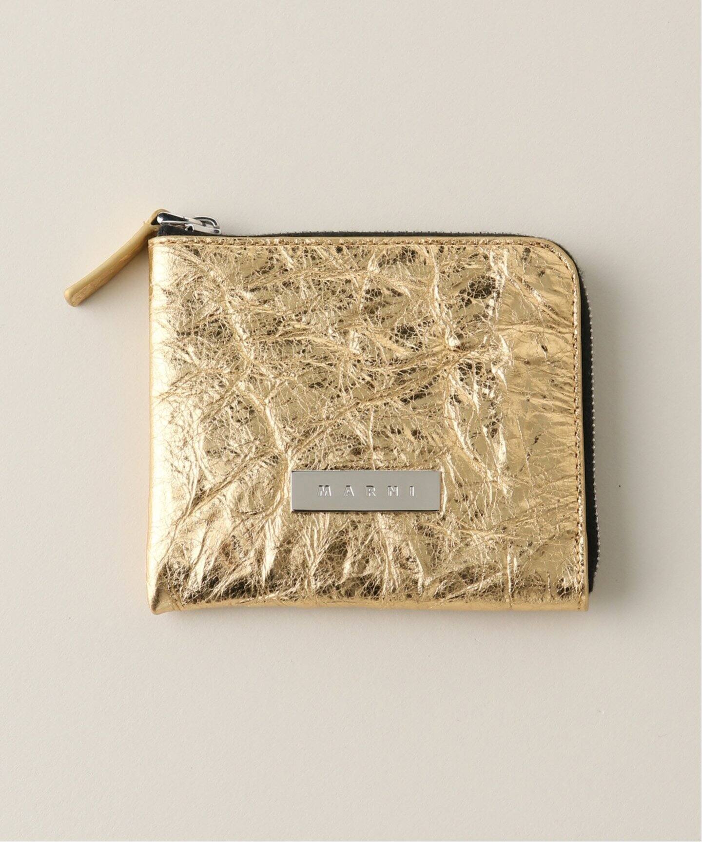 MARNI/マルニ METALLIC ZIP AROUND PFMO0106Q1P6743（財布・コイン 