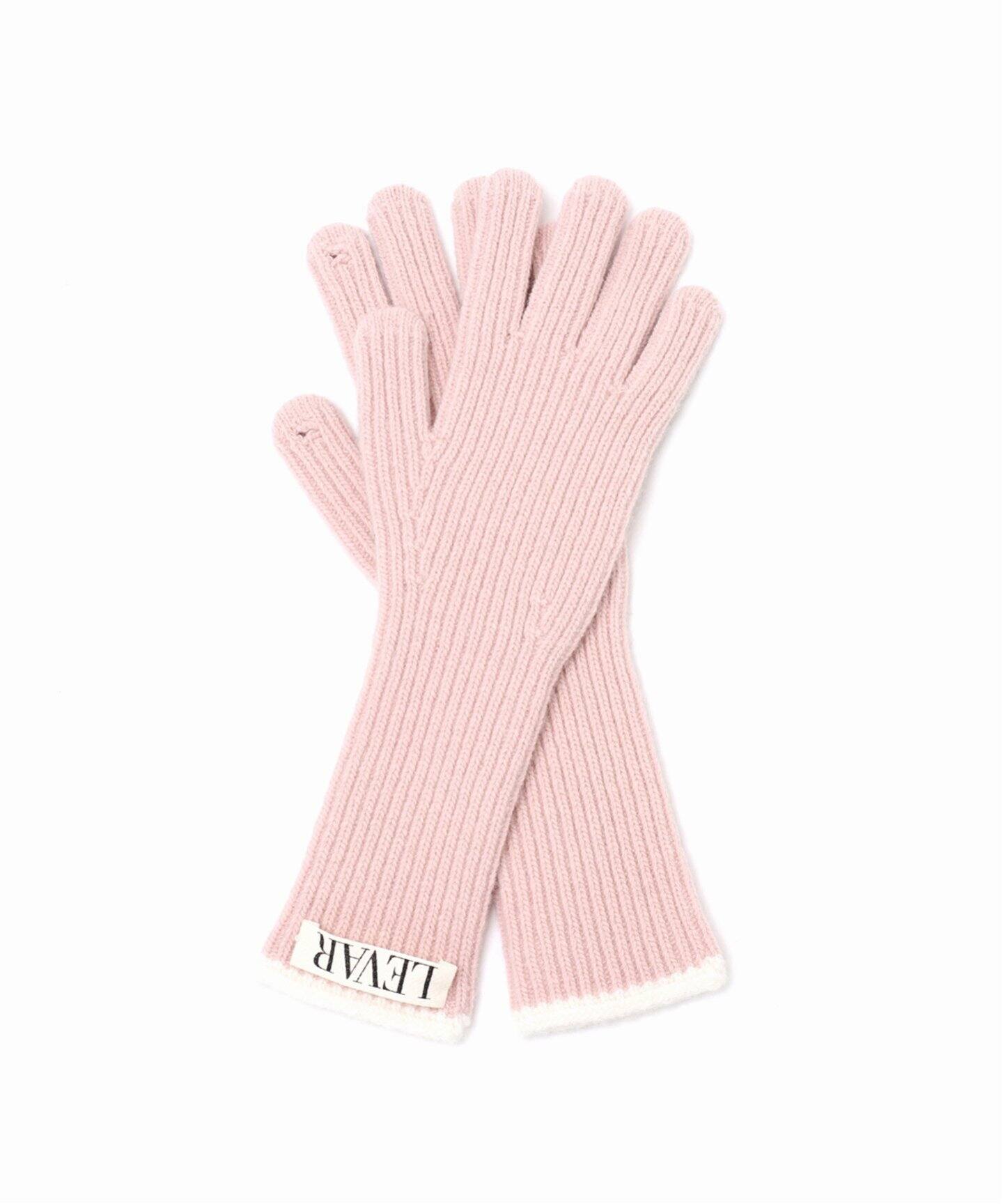 LEVAR ウールニットグローヴ LD4GV01WHOF（手袋）｜SLOBE IENA