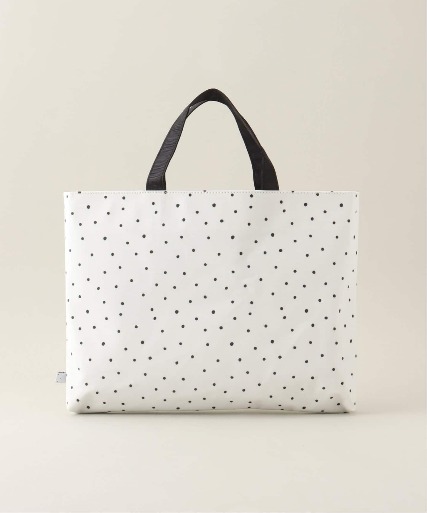 追加》【BASIC】PVC ドットレッスンバッグ kids（トートバッグ