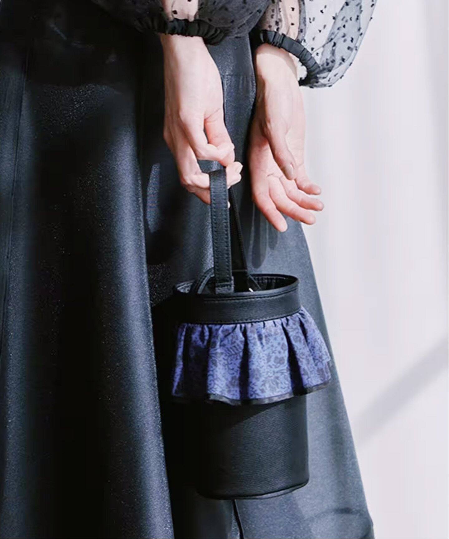 setsuko sagittaire シティ （水玉） ブラック マイクロシティ  