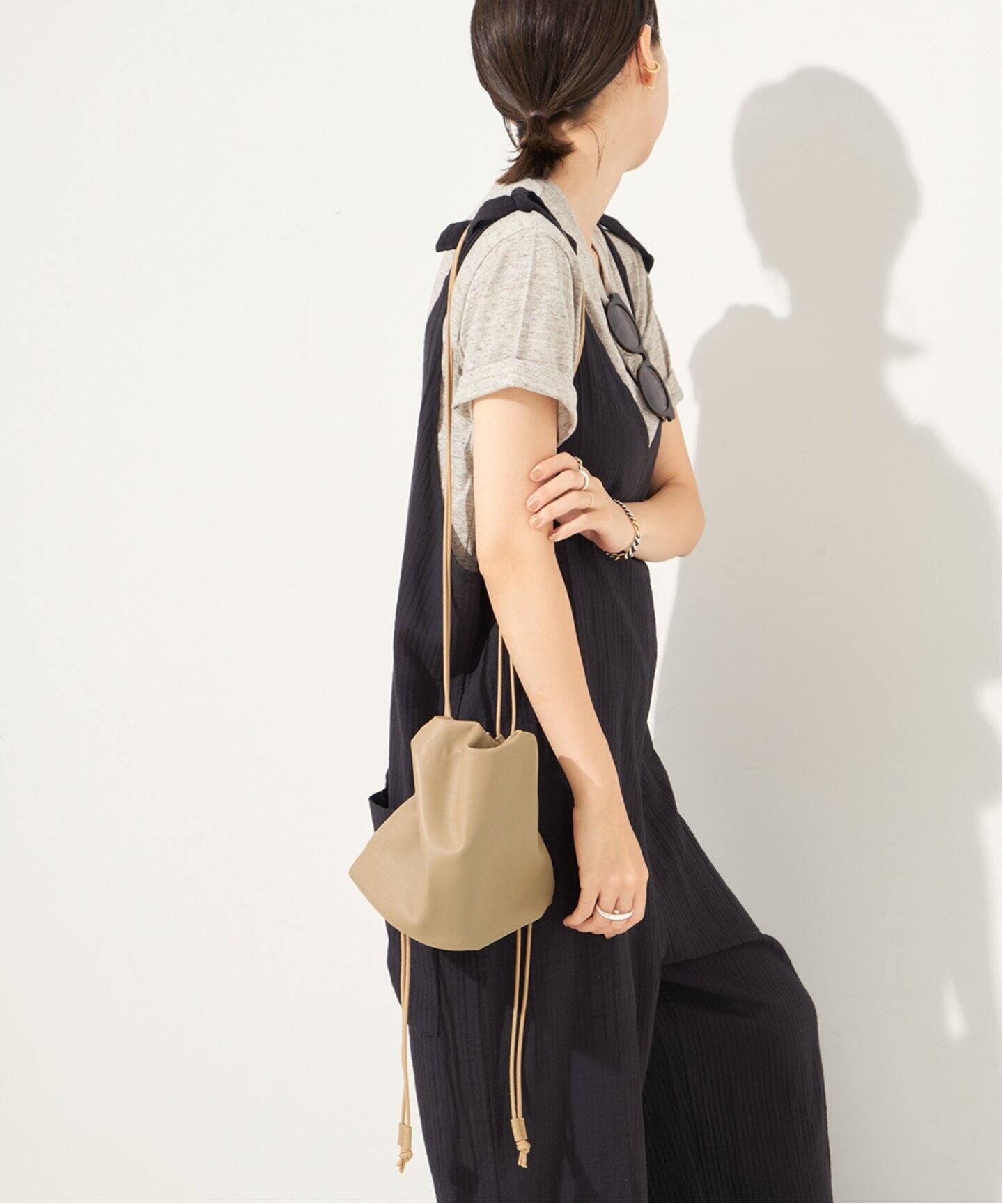 les Tendre leather clutch バッグ（ショルダーバッグ）｜Plage 