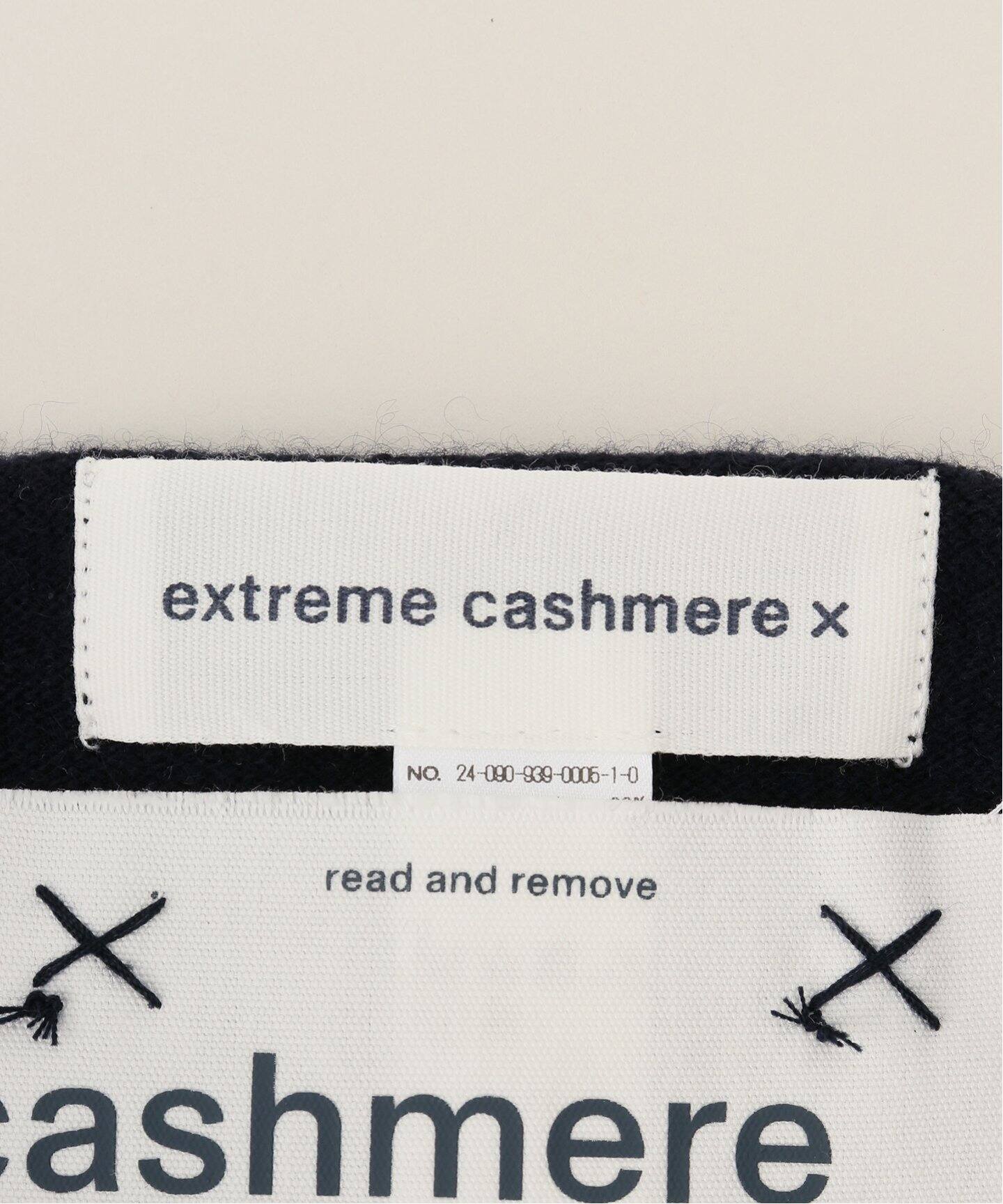 extreme cashmere(エクストリームカシミヤ)】TUBE BELT
