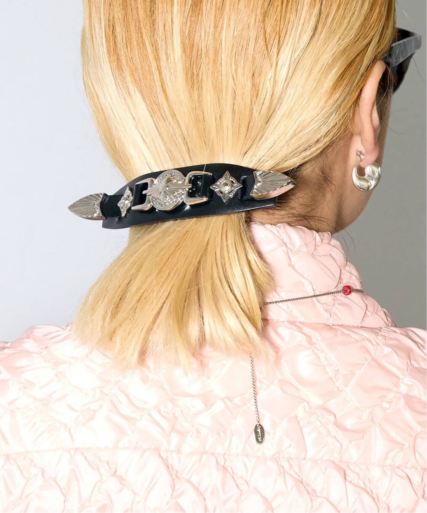 TOGA ヘアバレッタ ブラック 