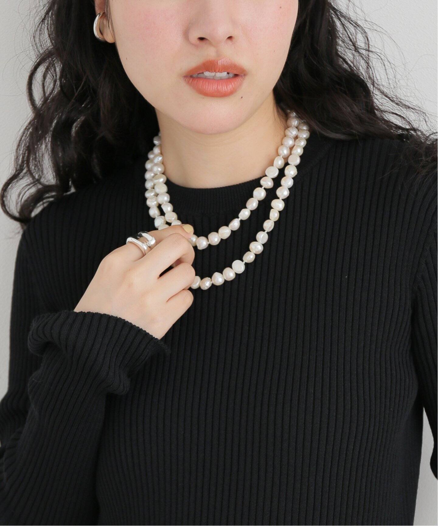 Kenneth Jay Lane 36 FW PEARLNECKLACE 5662N36W：ネックレス 