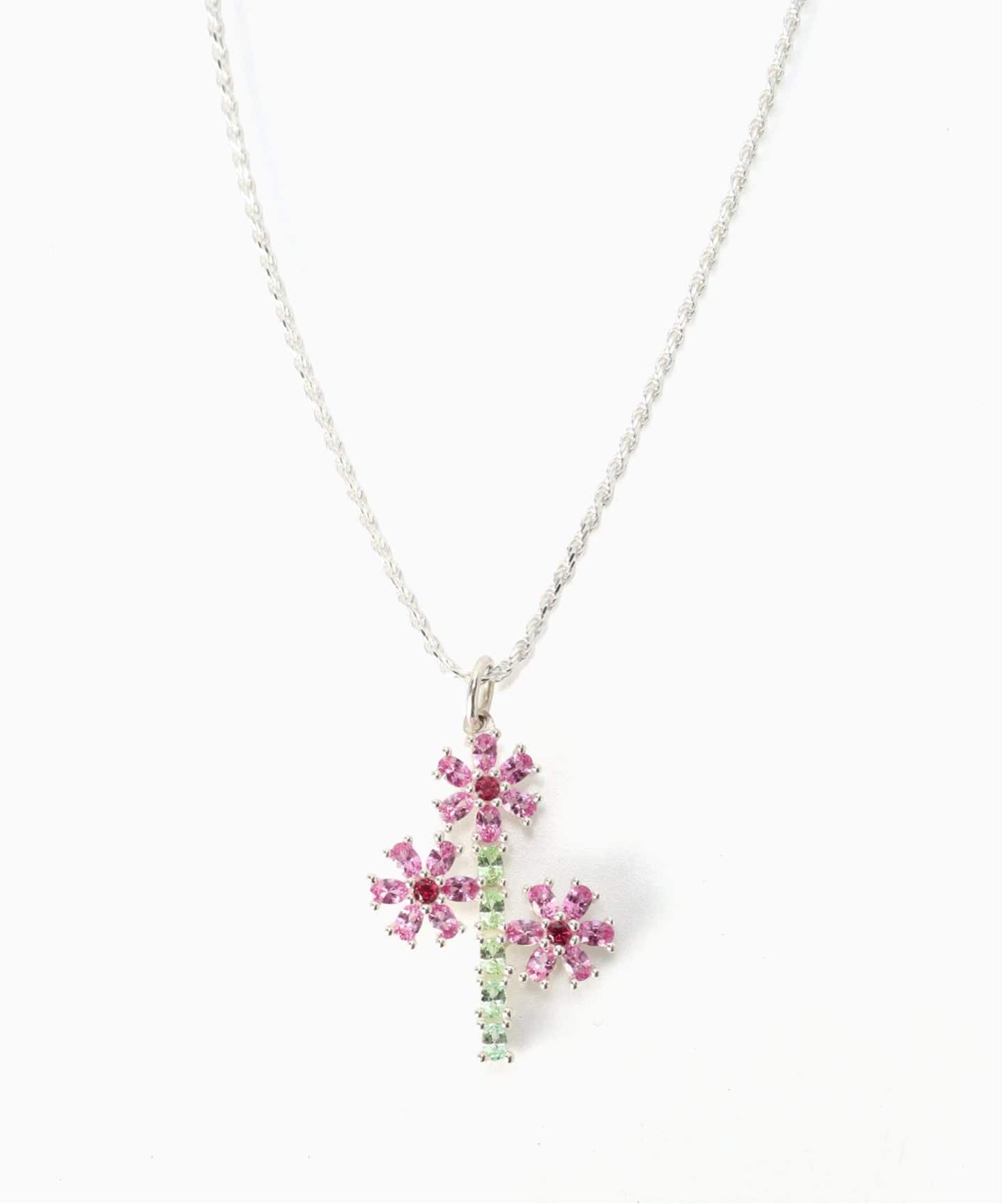 BLEUE BURNHAM RAMBLING ROSE PENDANT（ネックレス）｜BOICE