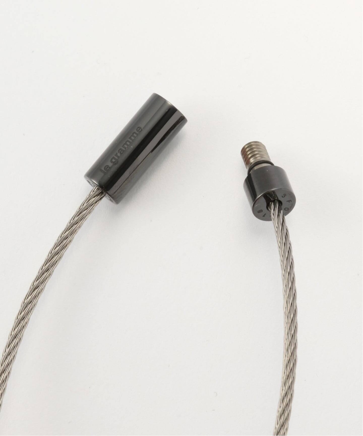 LE GRAMME 5g polished cable bracelet（ブレスレット・バングル