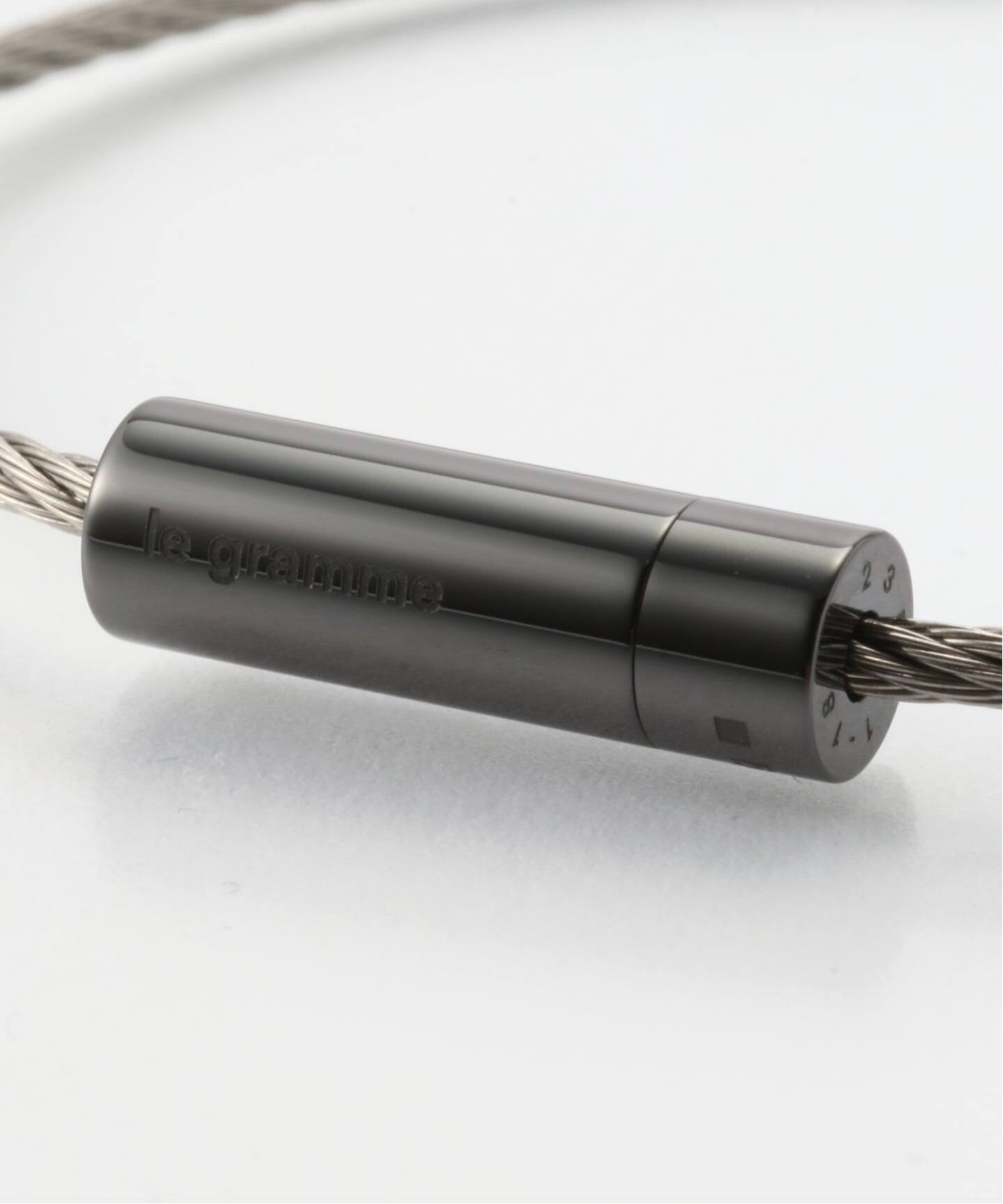 LE GRAMME 5g polished cable bracelet（ブレスレット・バングル