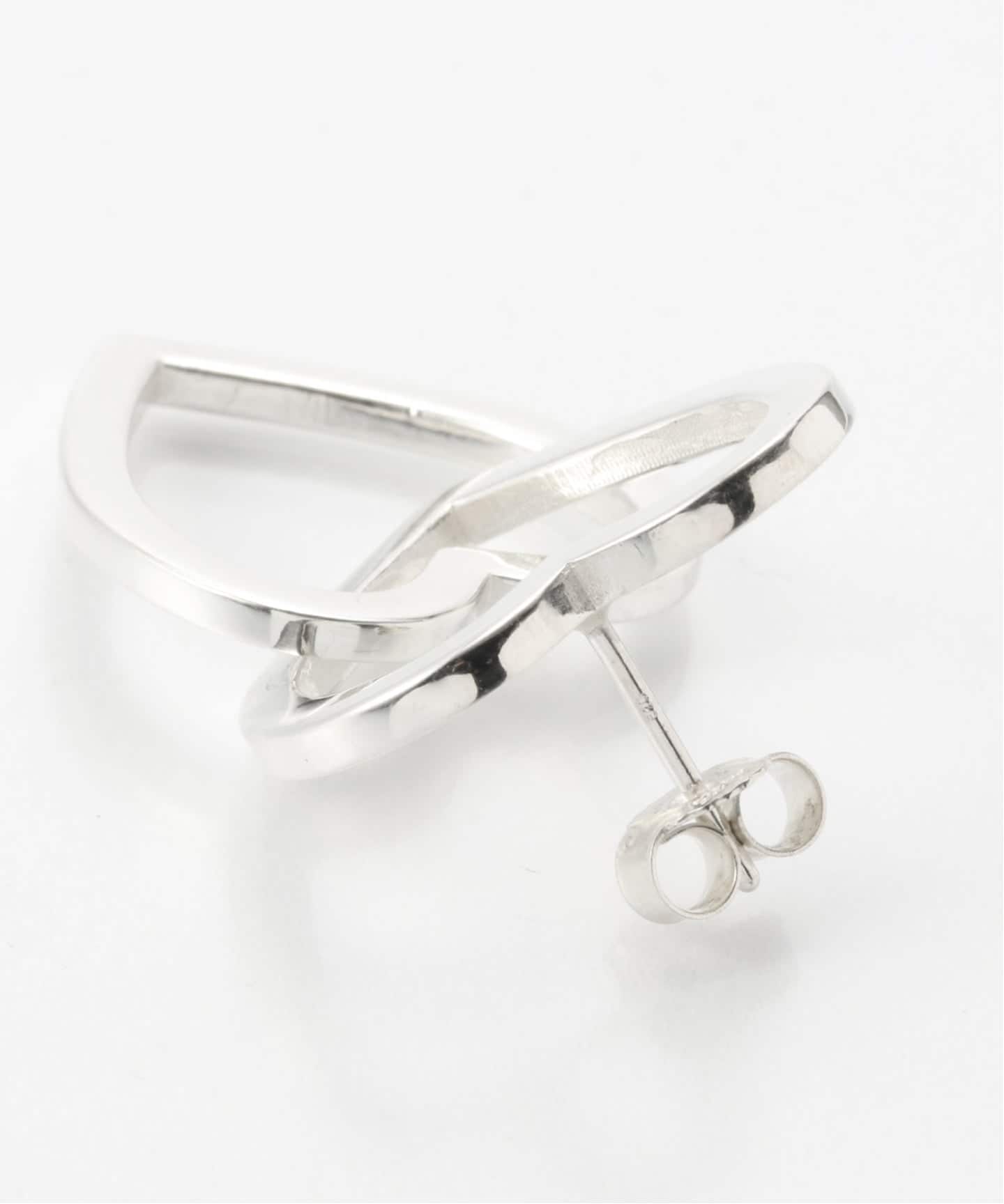 < SASKIA DIEZ＞Steven Alan ハート　ピアス SASKIA DIEZ LS LINKED HEARTS EARRING 1PC（ピアス（片耳用