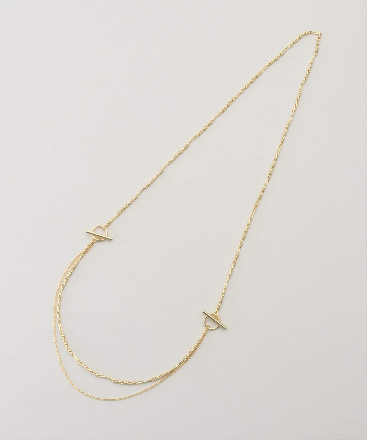 NOBLE【UCALYPT（ユーカリプト）】Stem line necklace