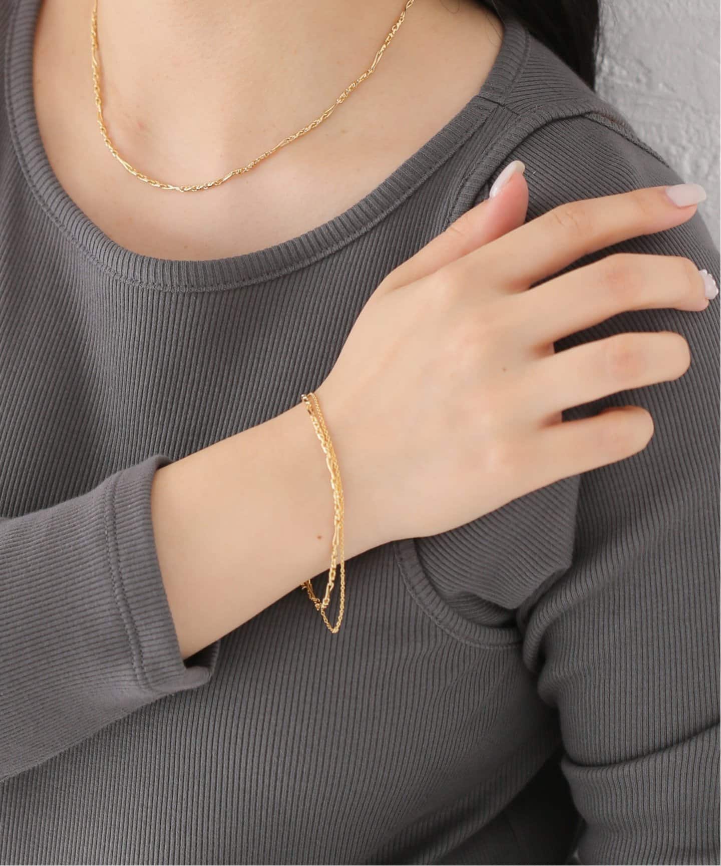 ucalypt/ ユーカリプト】Combination Link Necklace（ネックレス
