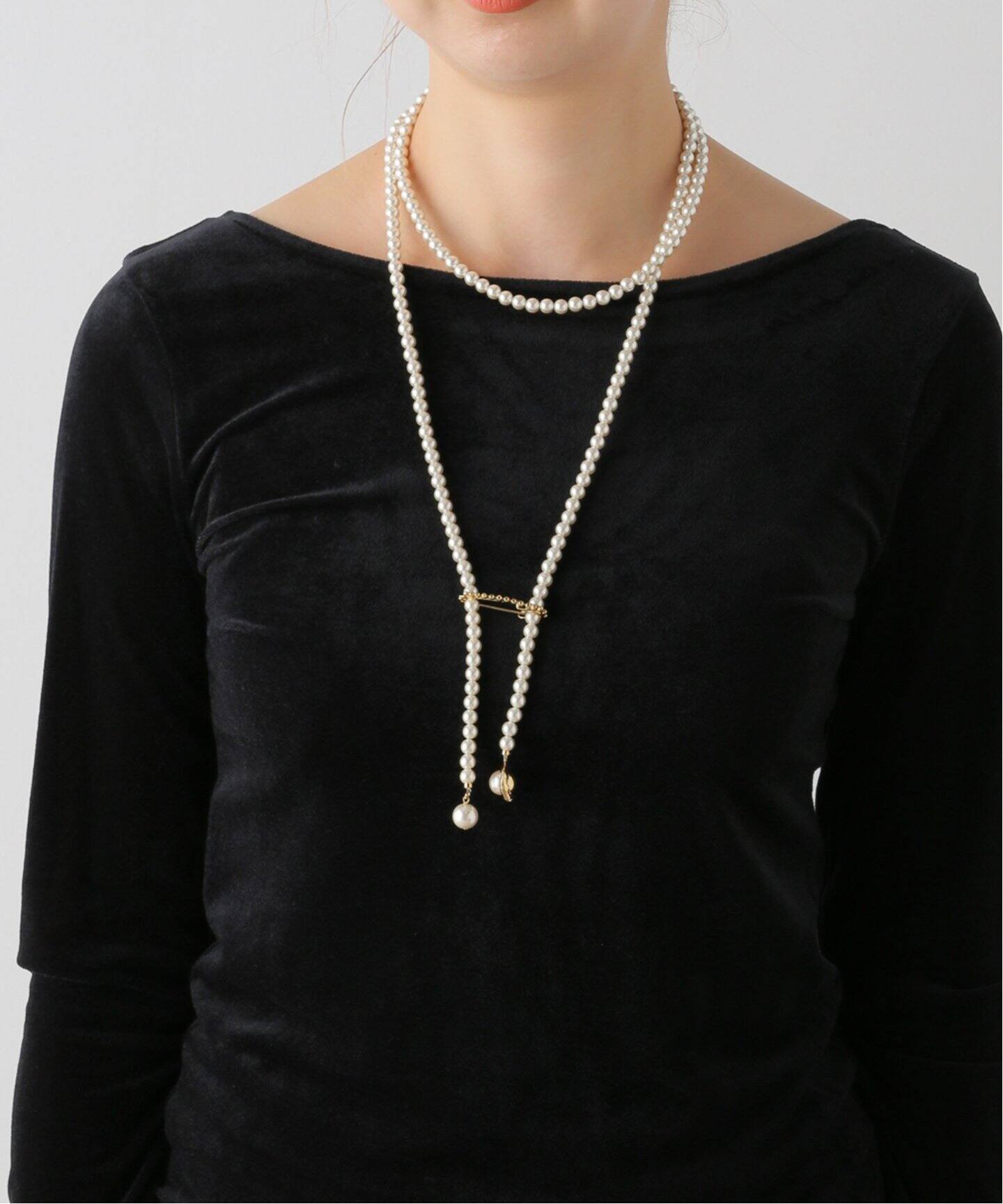 ADER.bijoux/アデル ビジュー】VAGUE pearl necklace（ネックレス 