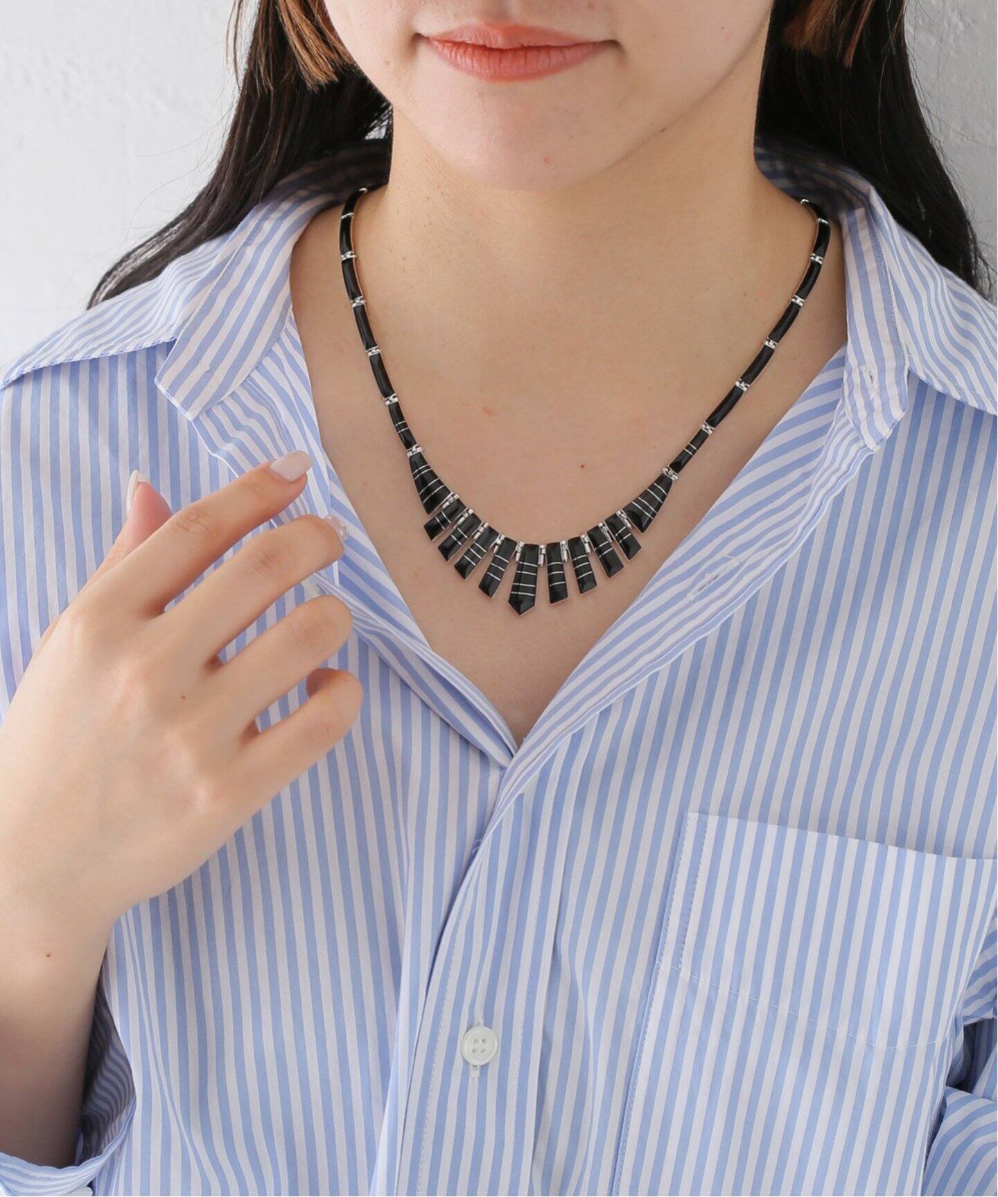 BASENOTES / ベースノート onyx necklace BN-H031（ネックレス  