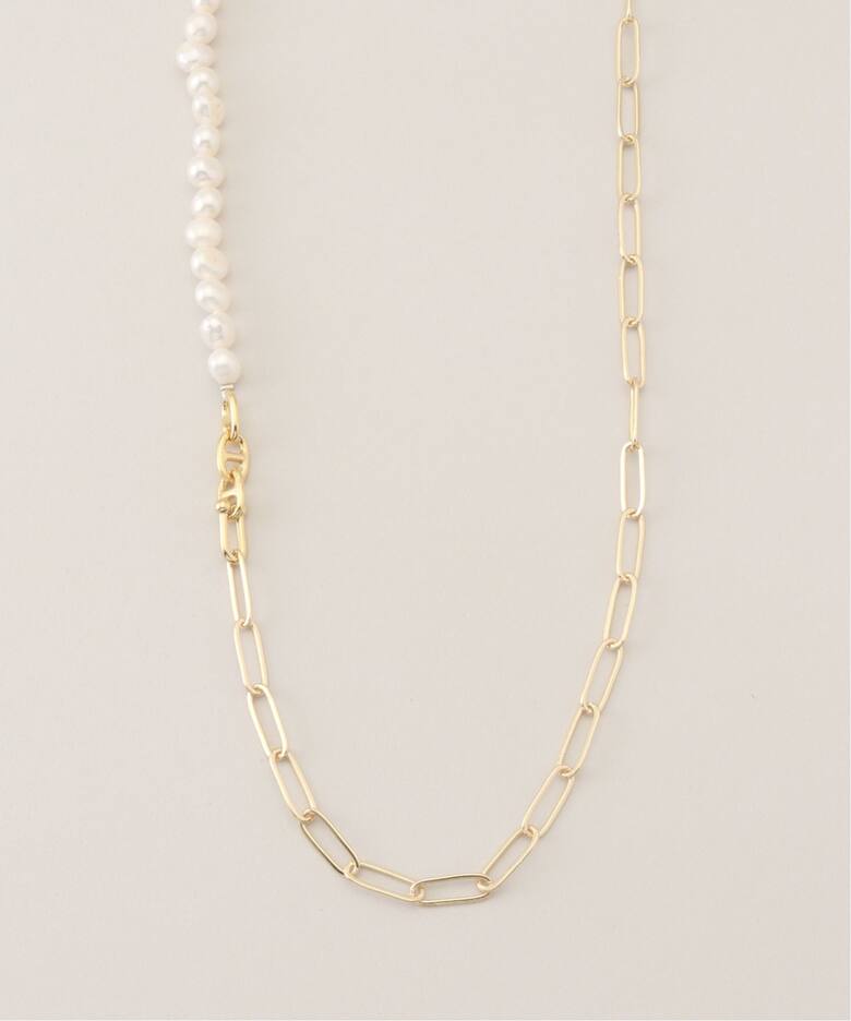 EO / イオ】 pearl mix long necklace（ネックレス）｜Spick & Span 