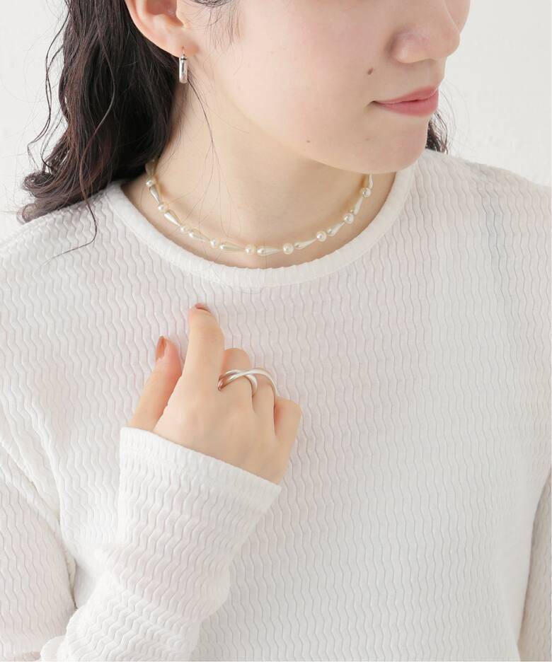 gren by M / グリンバイエム スフレパールチョーカー 24AW20 