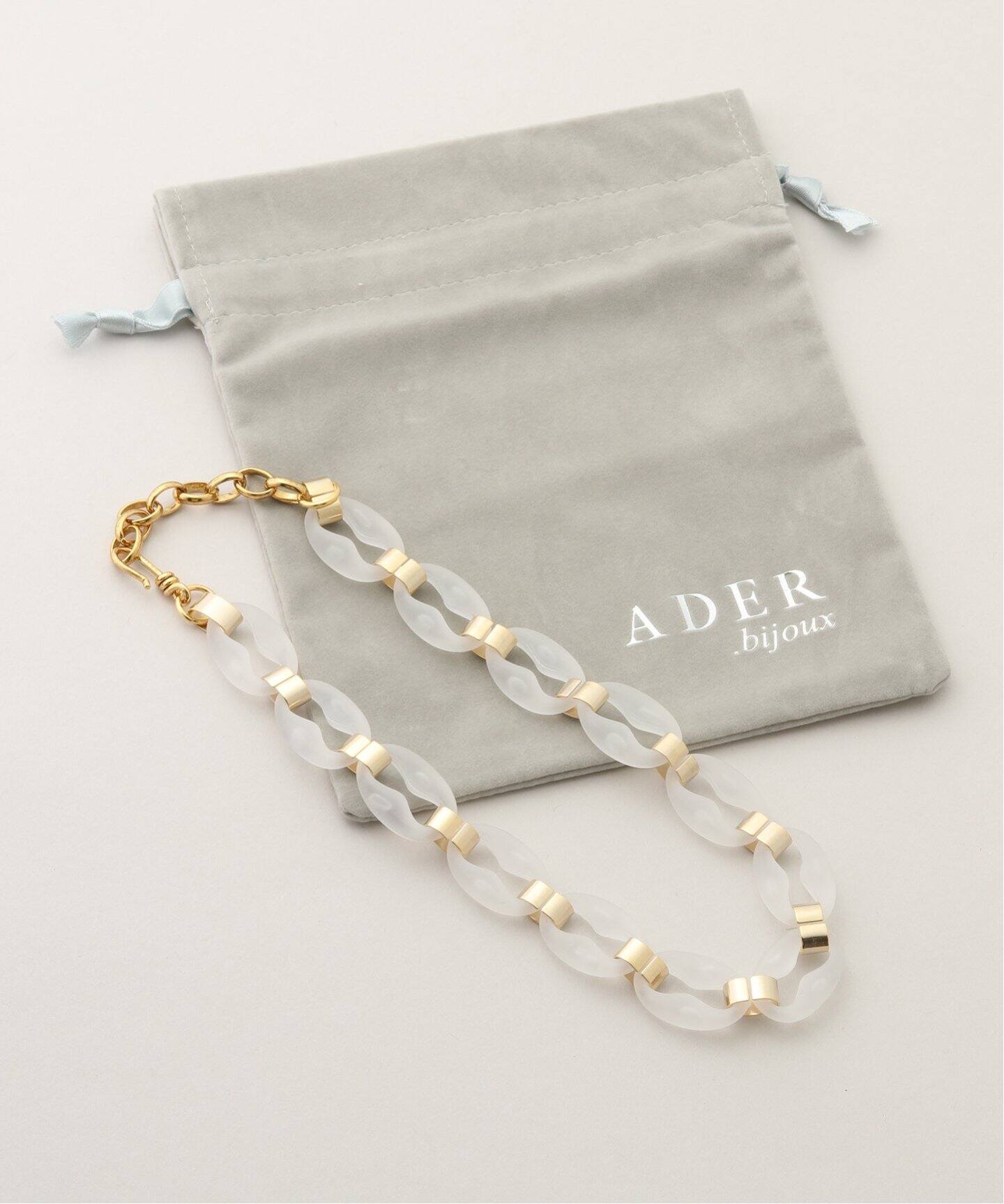 ADER Bijoux / アデル ビジュー CLYSTAL necklace 41295106 