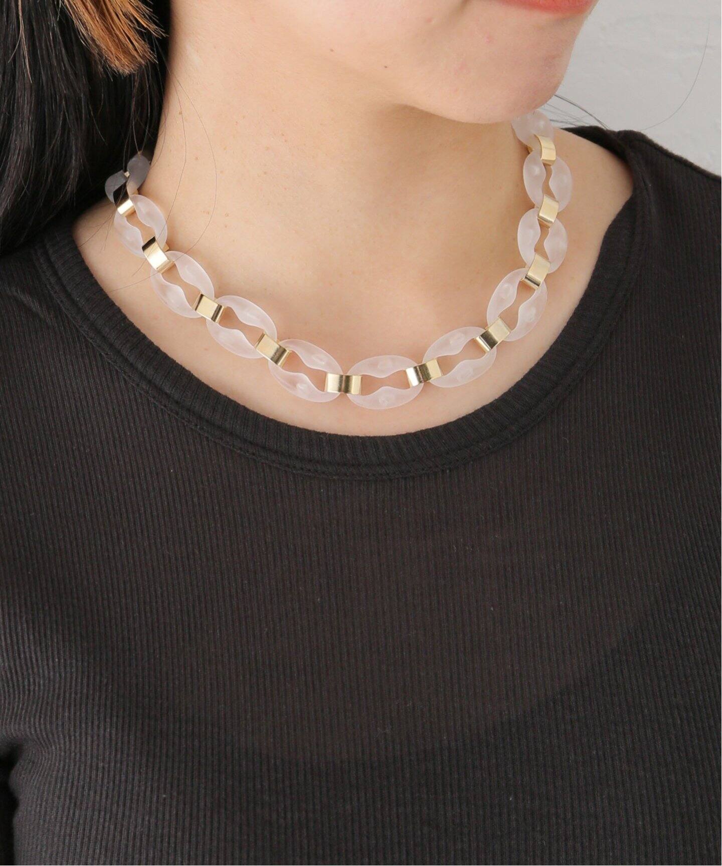 ADER Bijoux / アデル ビジュー CLYSTAL necklace 41295106 