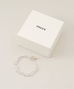 PREEK/プリーク braid chain bracelet（ブレスレット・バングル 
