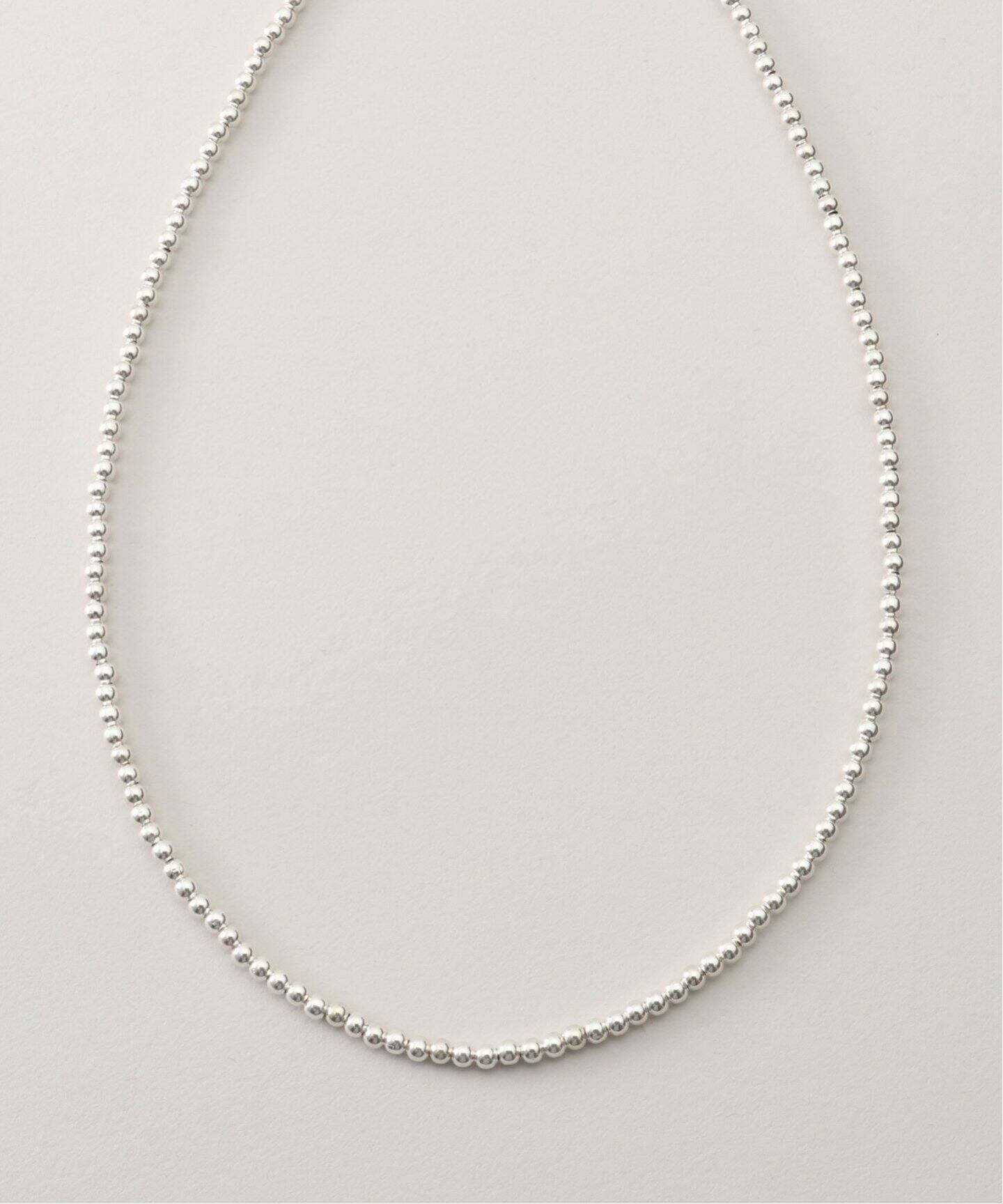ERICKA NICOLAS BEGAY ナバホパールNC 3mm/45cm（ネックレス 