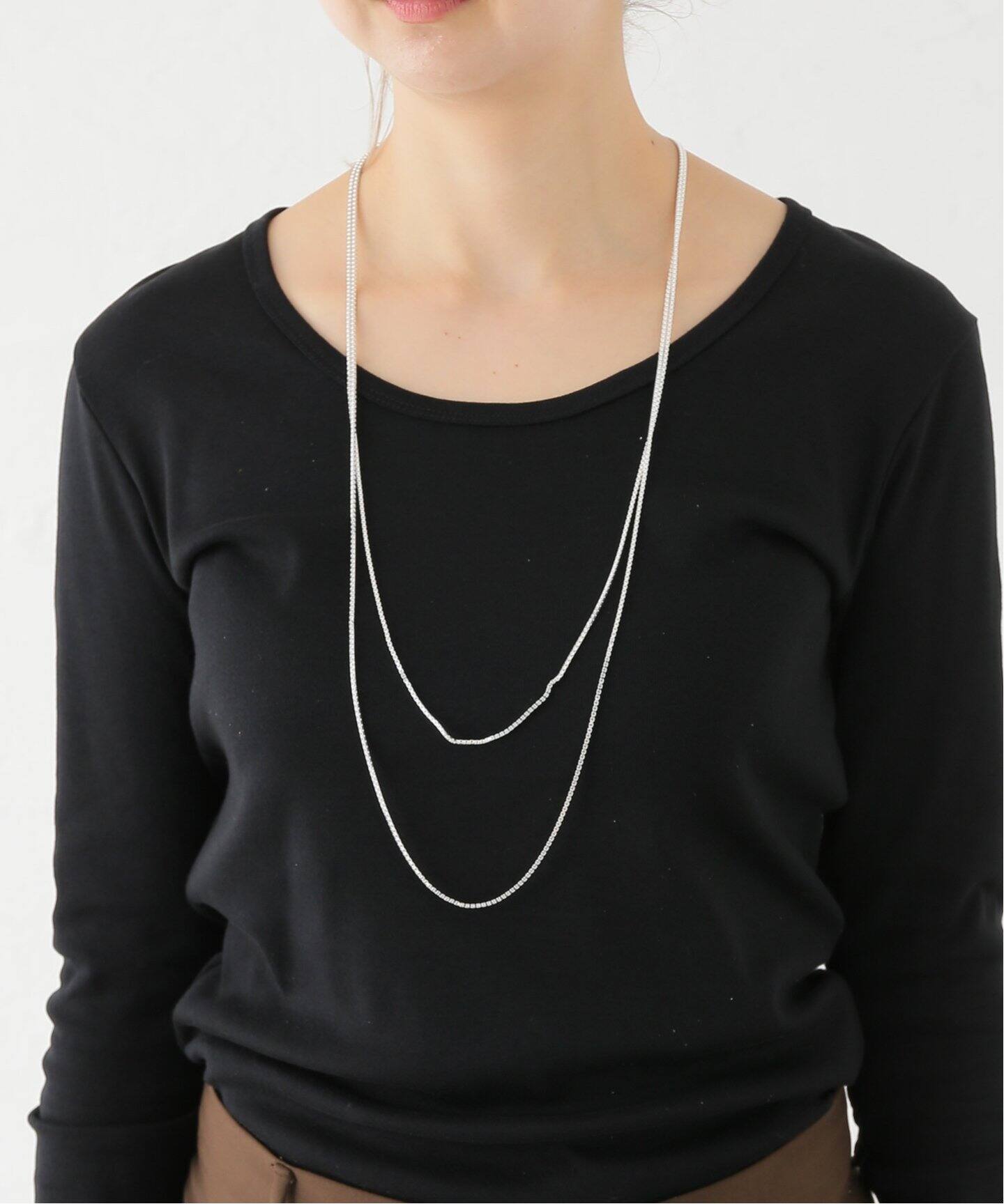 SASKIA DIEZ LOOP NECKLACE VERY LONG