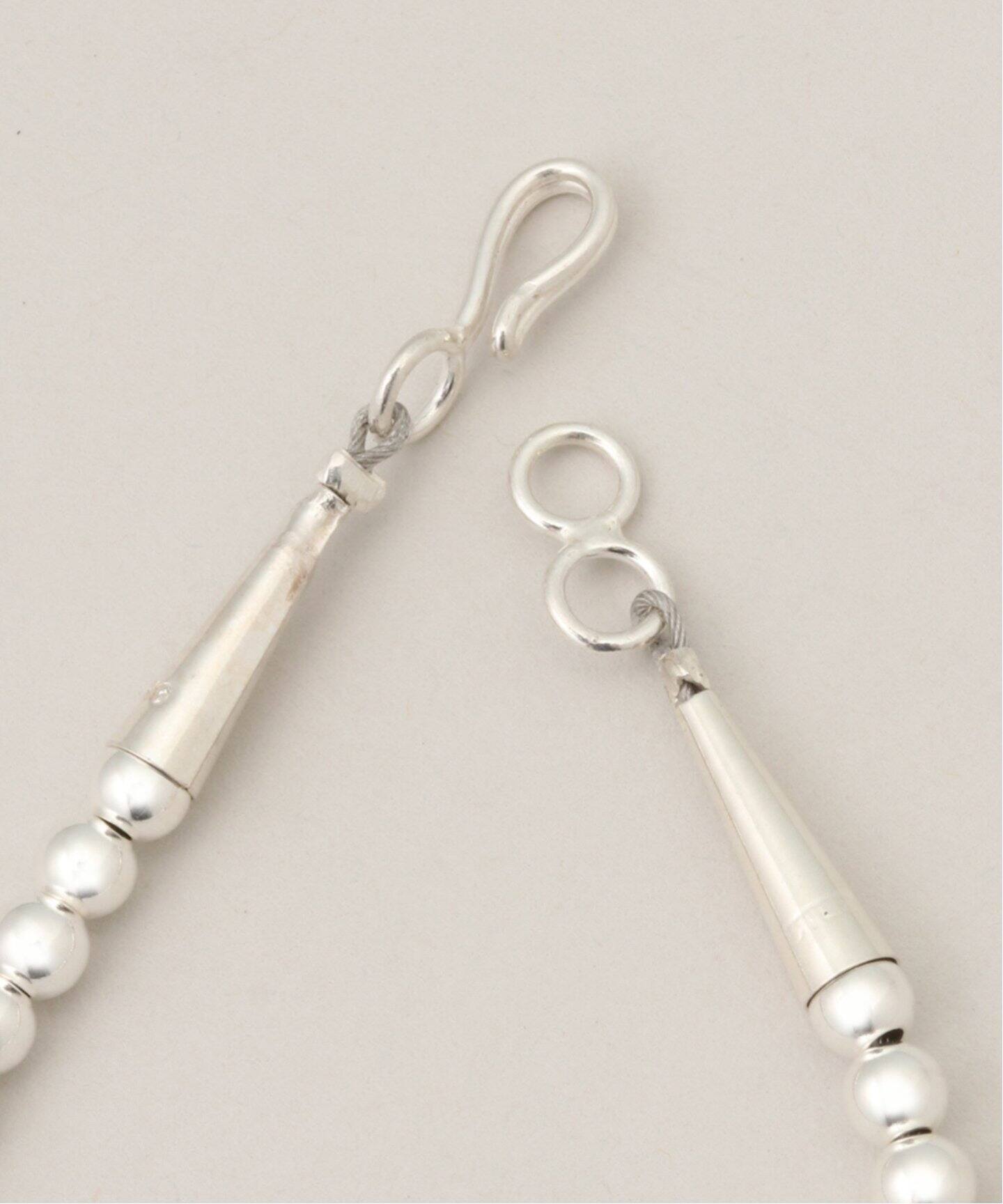 ≪追加≫INDIAN JEWELRY 4mm シャイニービーズネックレス20インチ 