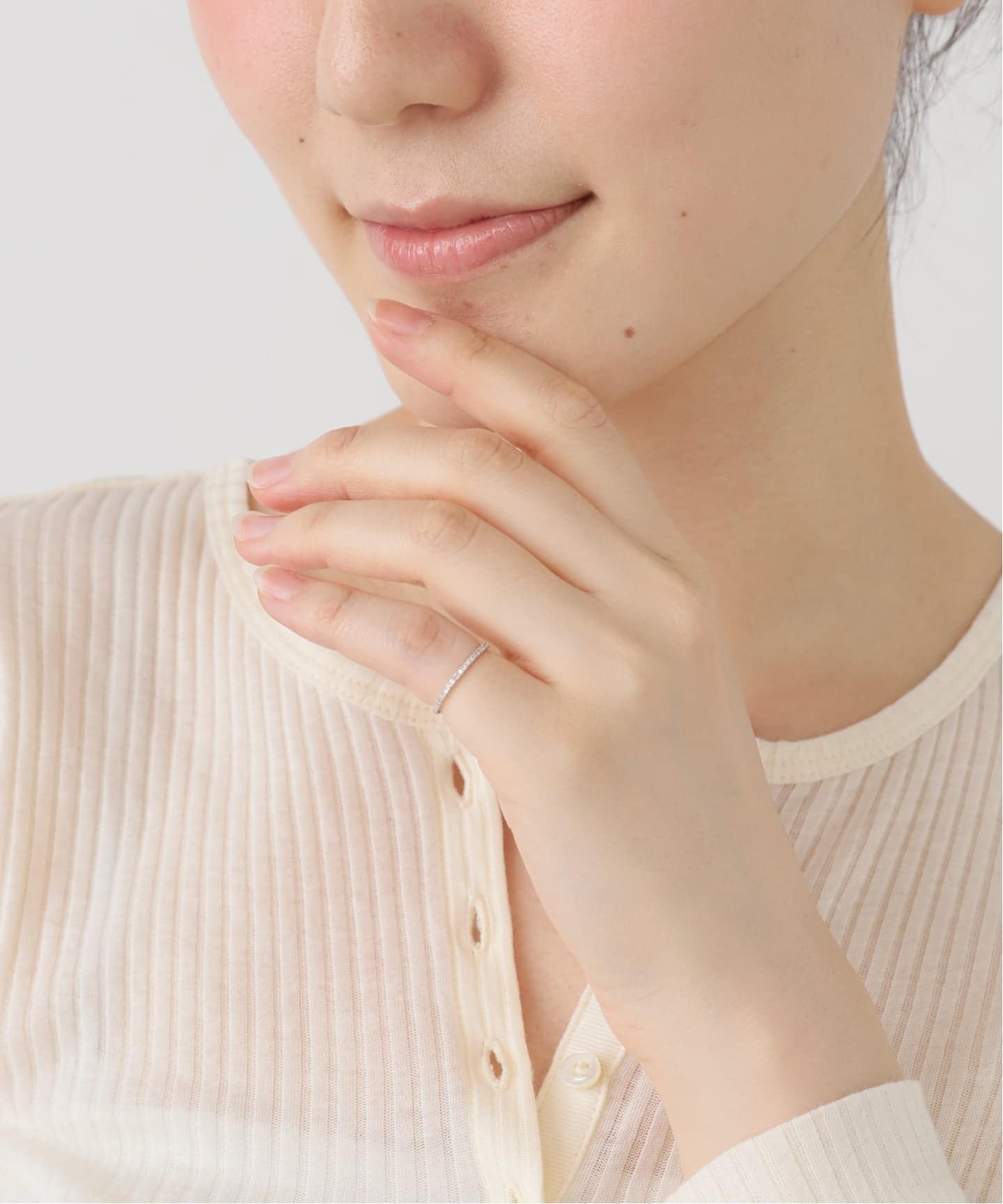 Gabriela Artigas/ガブリエラ アルティガス Axis Ring with White Pa