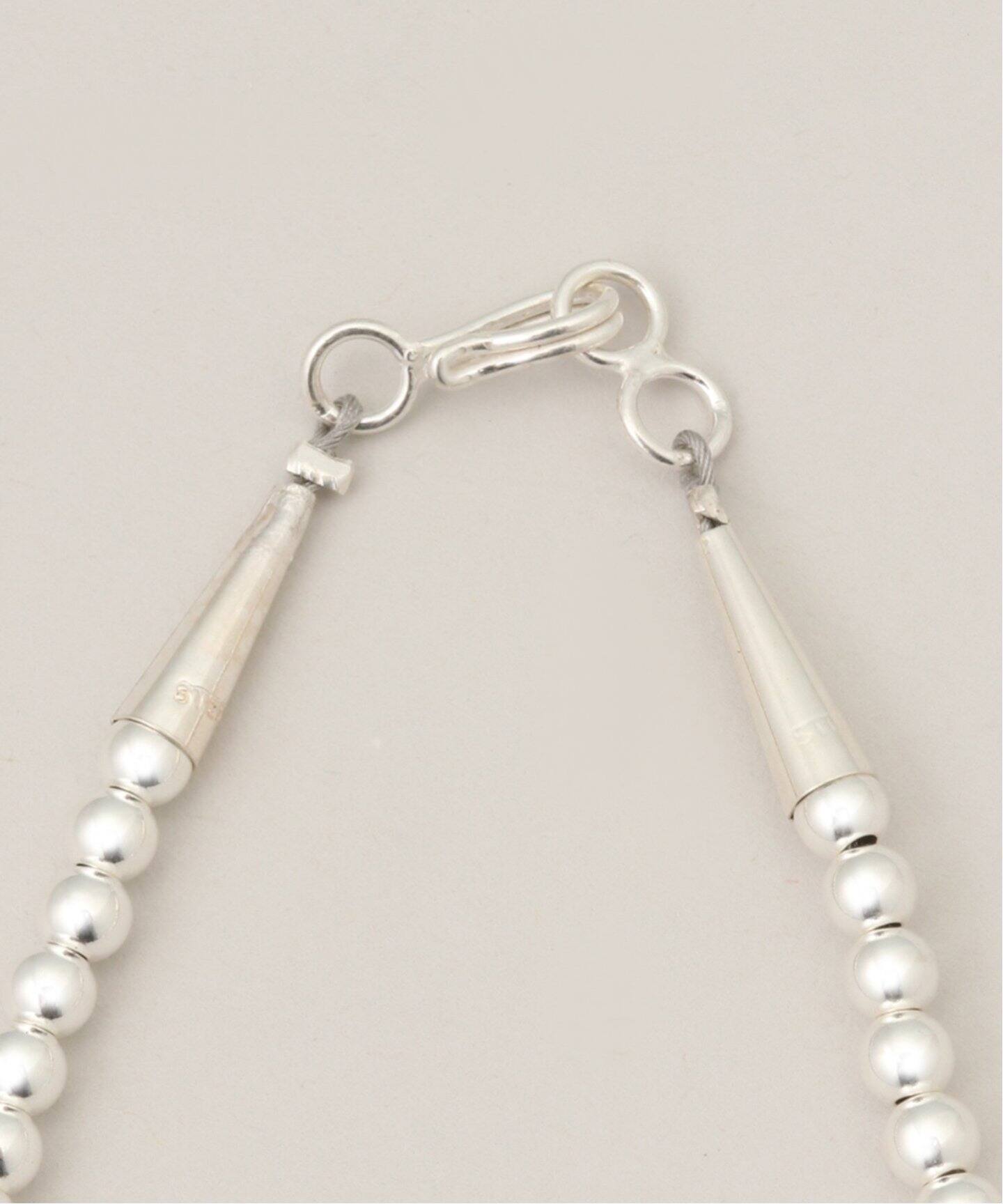 ≪追加≫INDIAN JEWELRY 4mm シャイニービーズネックレス20インチ3 