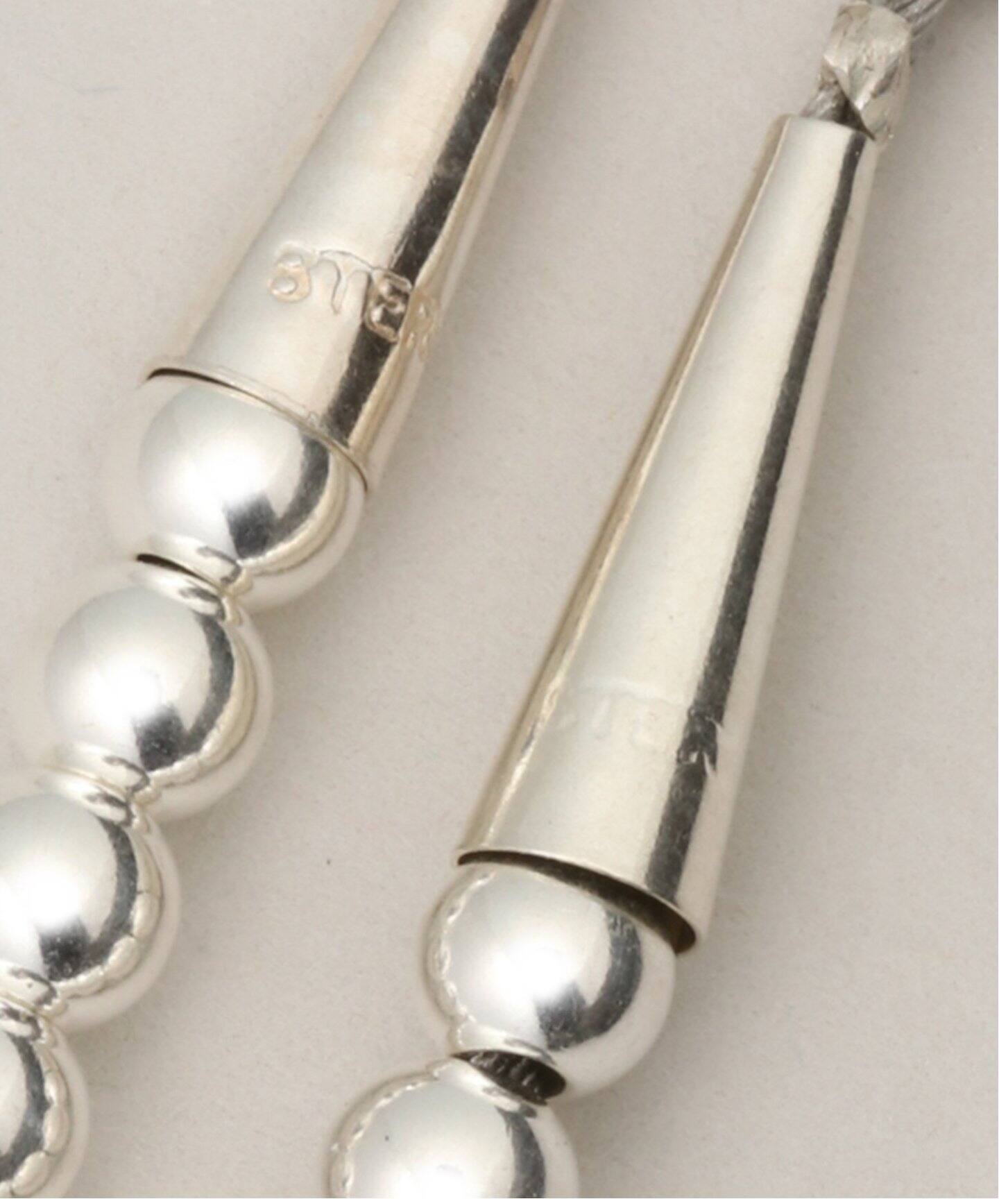 ≪追加≫INDIAN JEWELRY 4mm シャイニービーズネックレス20