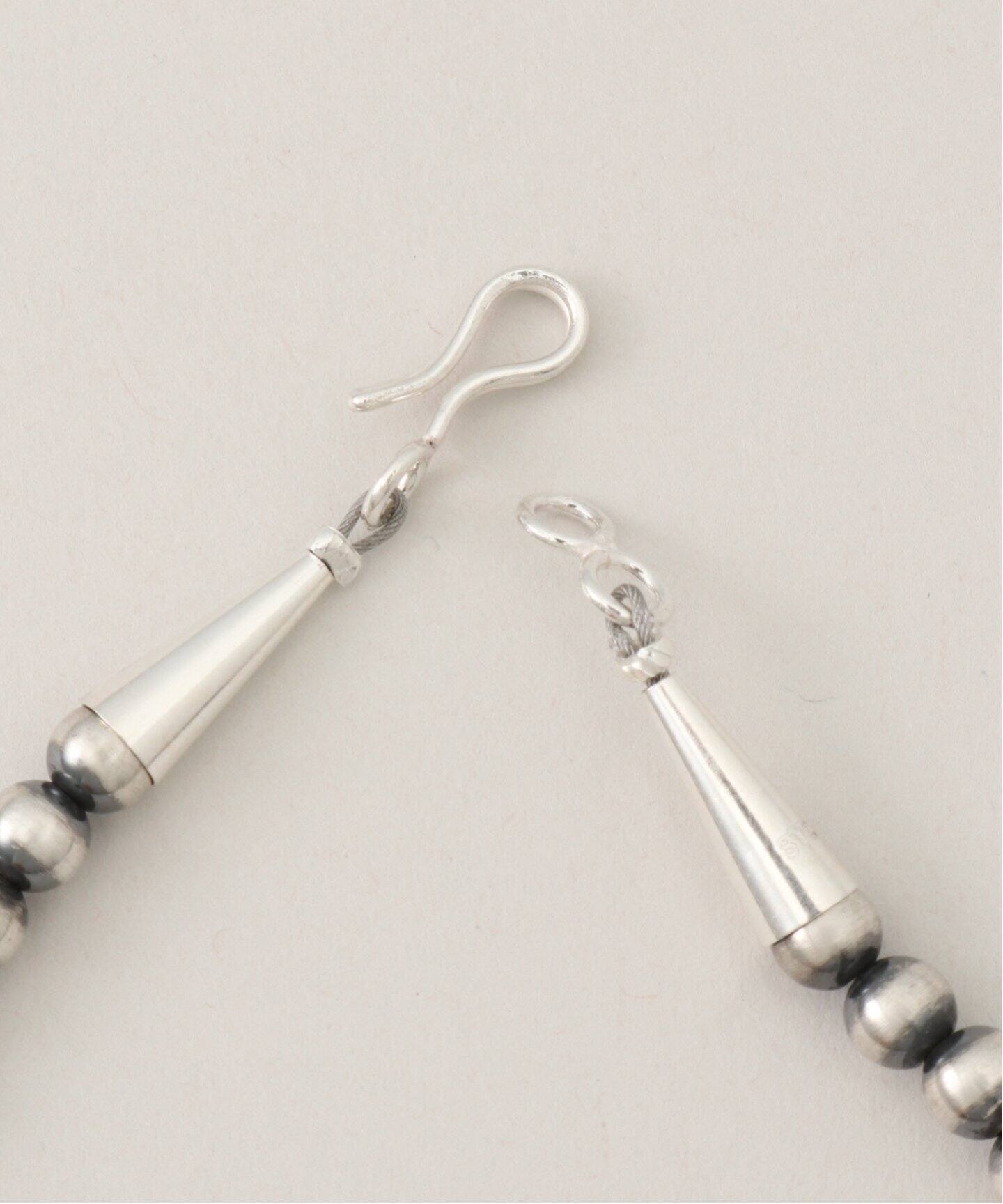 INDIAN JEWELRY 5mmボールビーズネックレス20INCH（ネックレス 