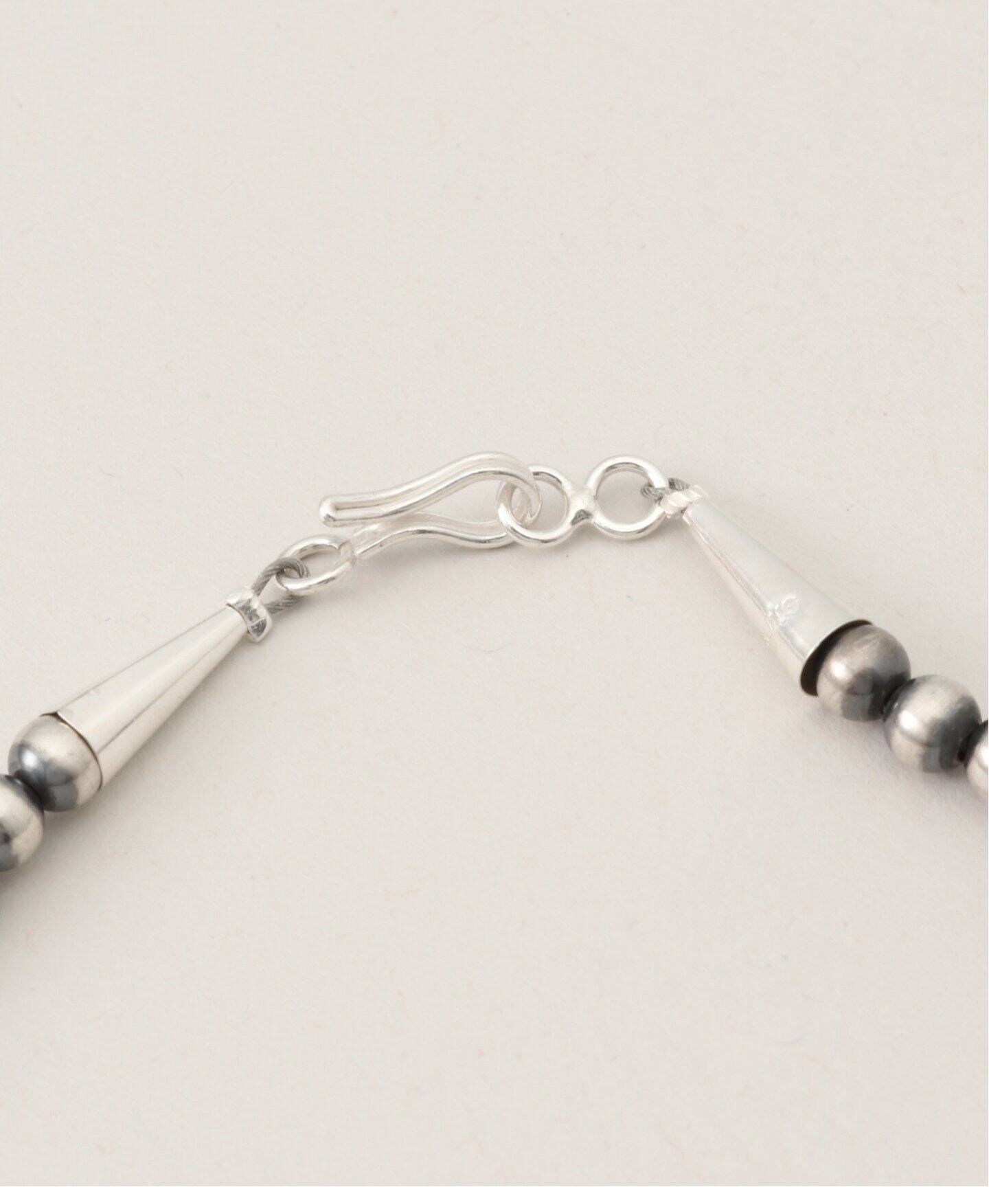 INDIAN JEWELRY 5mmボールビーズネックレス20INCH（ネックレス 