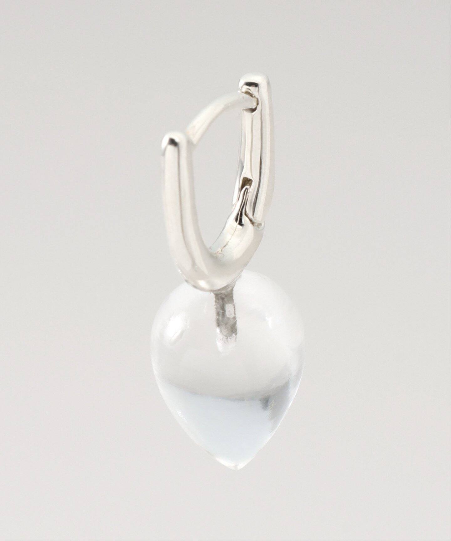 R.ALAGAN/ララガン DEWDROP STONE HOOPS（ピアス（両耳用））｜THENIME 
