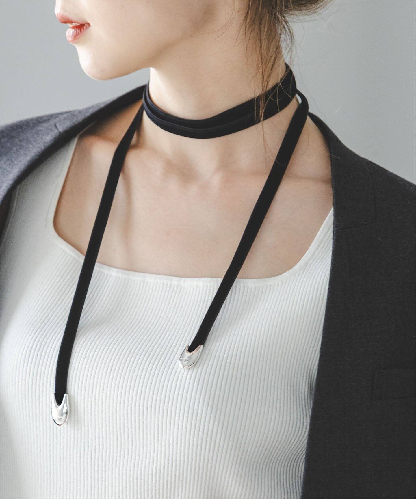 in mood/インムード VELVET-LARIAT（ネックレス）｜NOBLE 