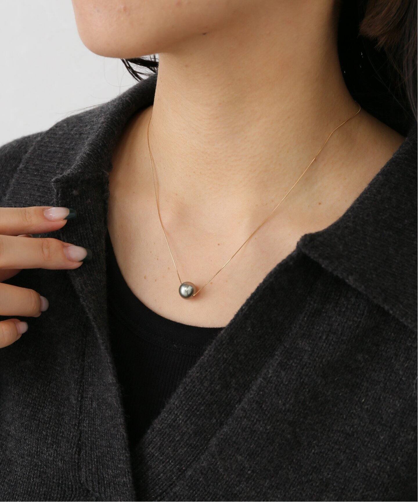 NOBLE別注》GIGI/ジジ onyx SLIDE necklace（ネックレス）｜NOBLE 