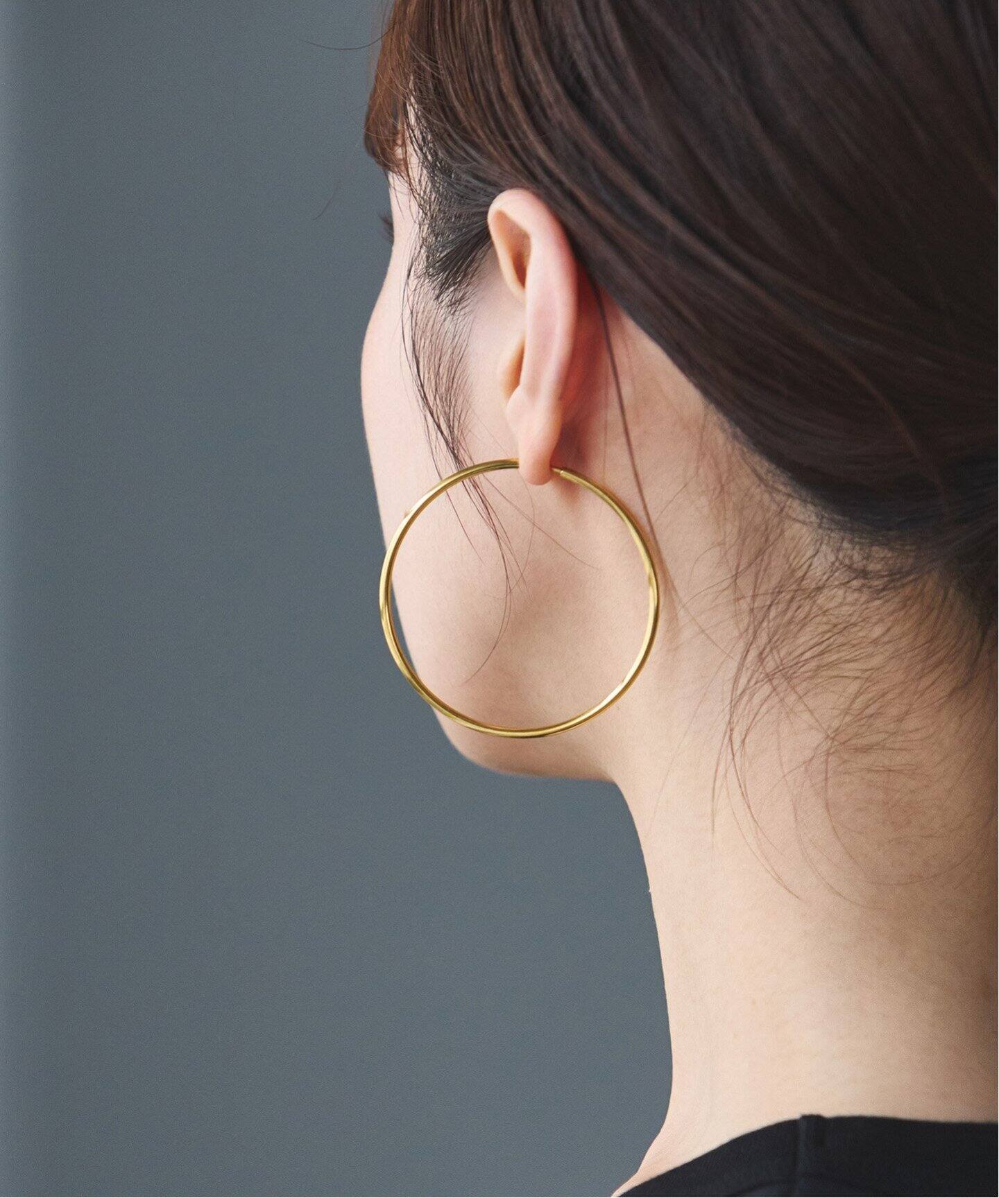 追加》MARIA BLACK/マリア ブラック Senorita50HOOPピアス 2（ピアス  