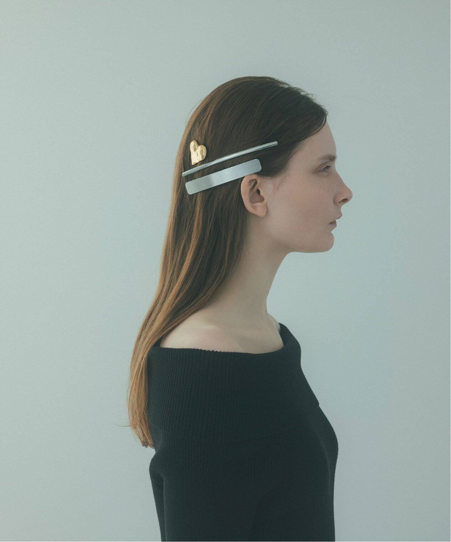 NN/エヌエヌ バレッタSET(シルバー)（ヘアアクセサリー）｜NOBLE  