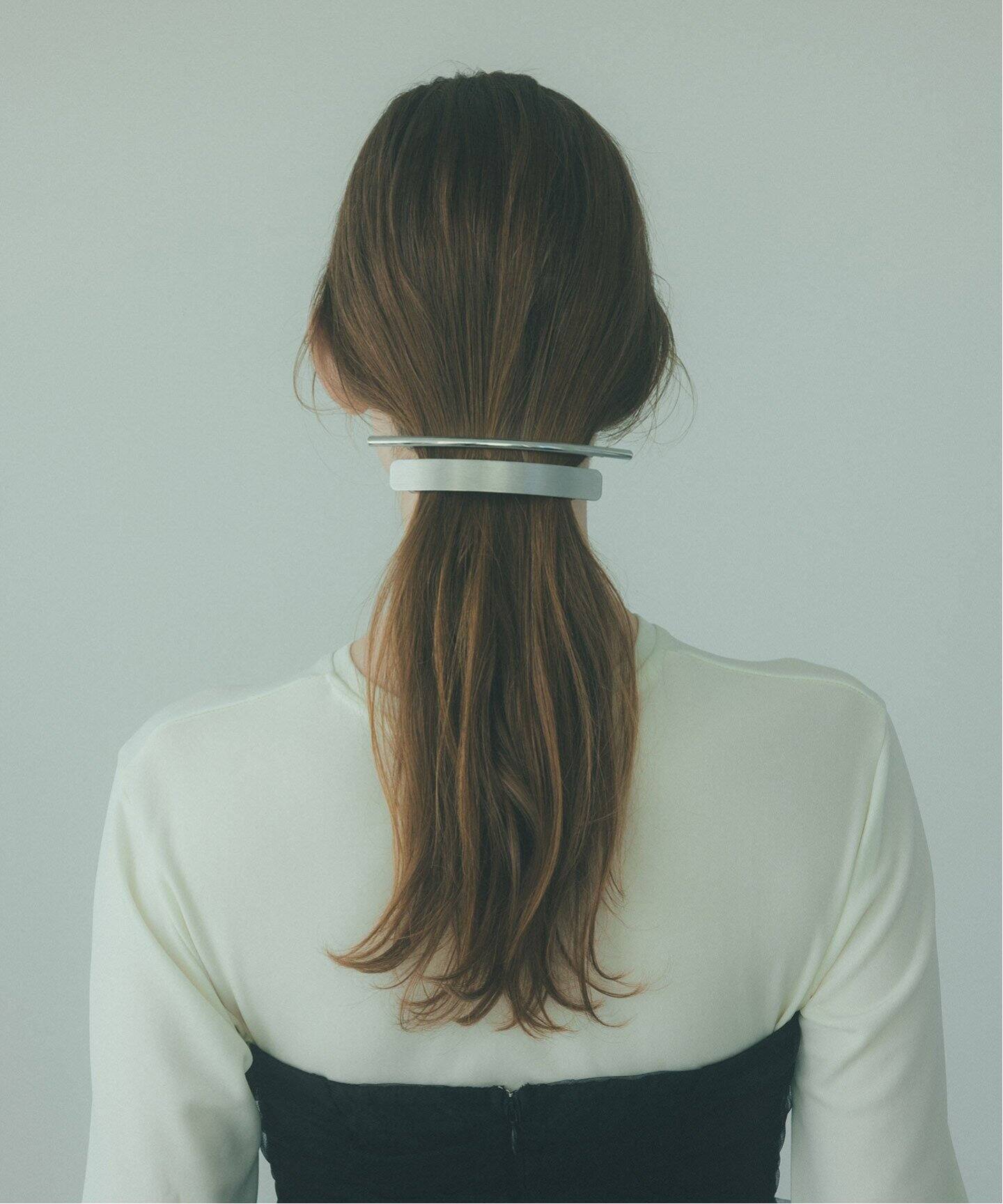 NN/エヌエヌ バレッタSET(シルバー)（ヘアアクセサリー）｜NOBLE