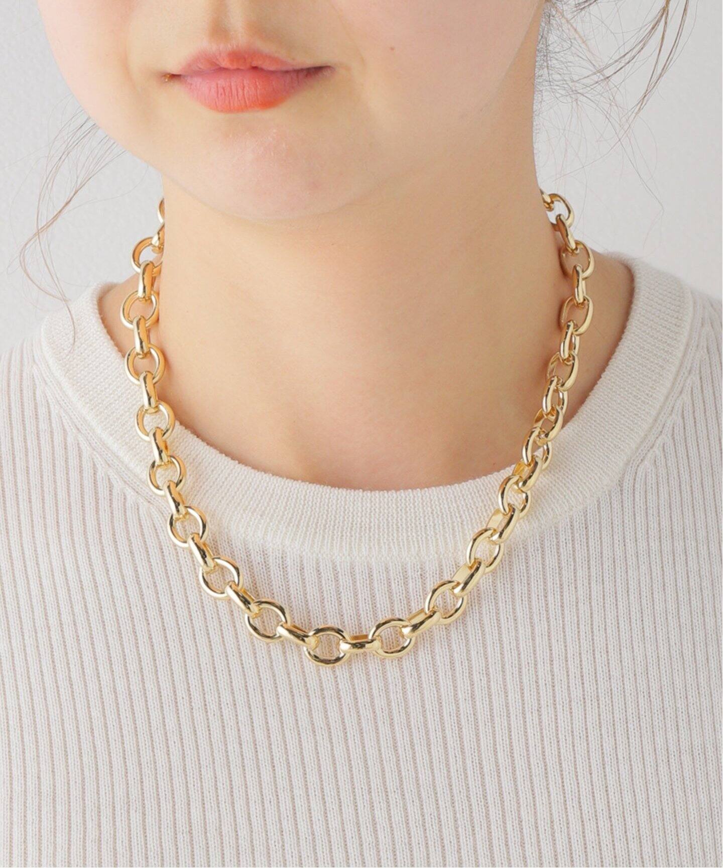 追加》【Laura Lombardi】PORTRATE NECKLACE（ネックレス）｜NOBLE 